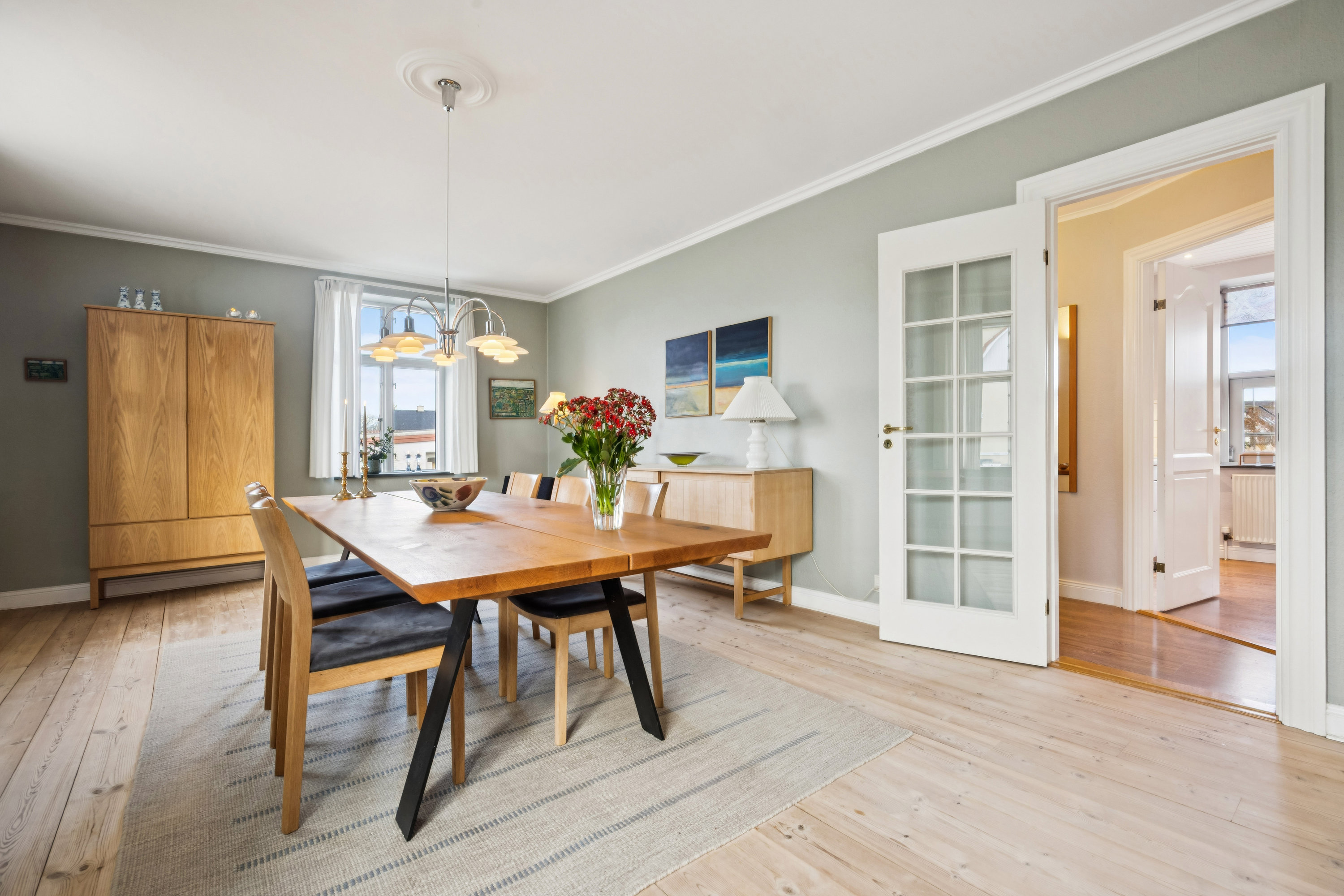 Fremhævet stue billede i fuldskærmstilstand. Billede af Thistedvej 99, 9400 Nørresundby