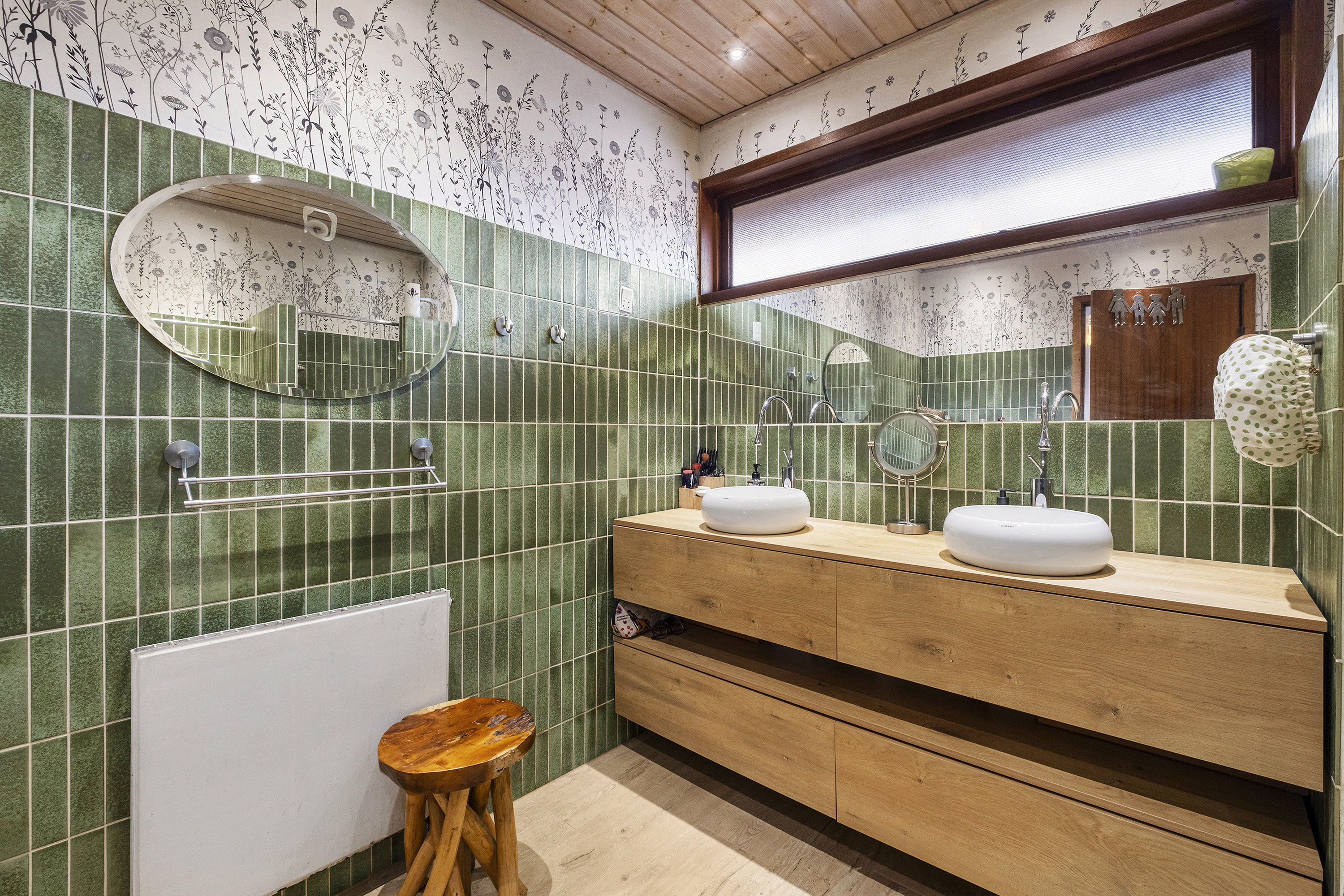 Fremhævet badeværelse billede i fuldskærmstilstand. Billede af Ringvej 52, 2970 Hørsholm