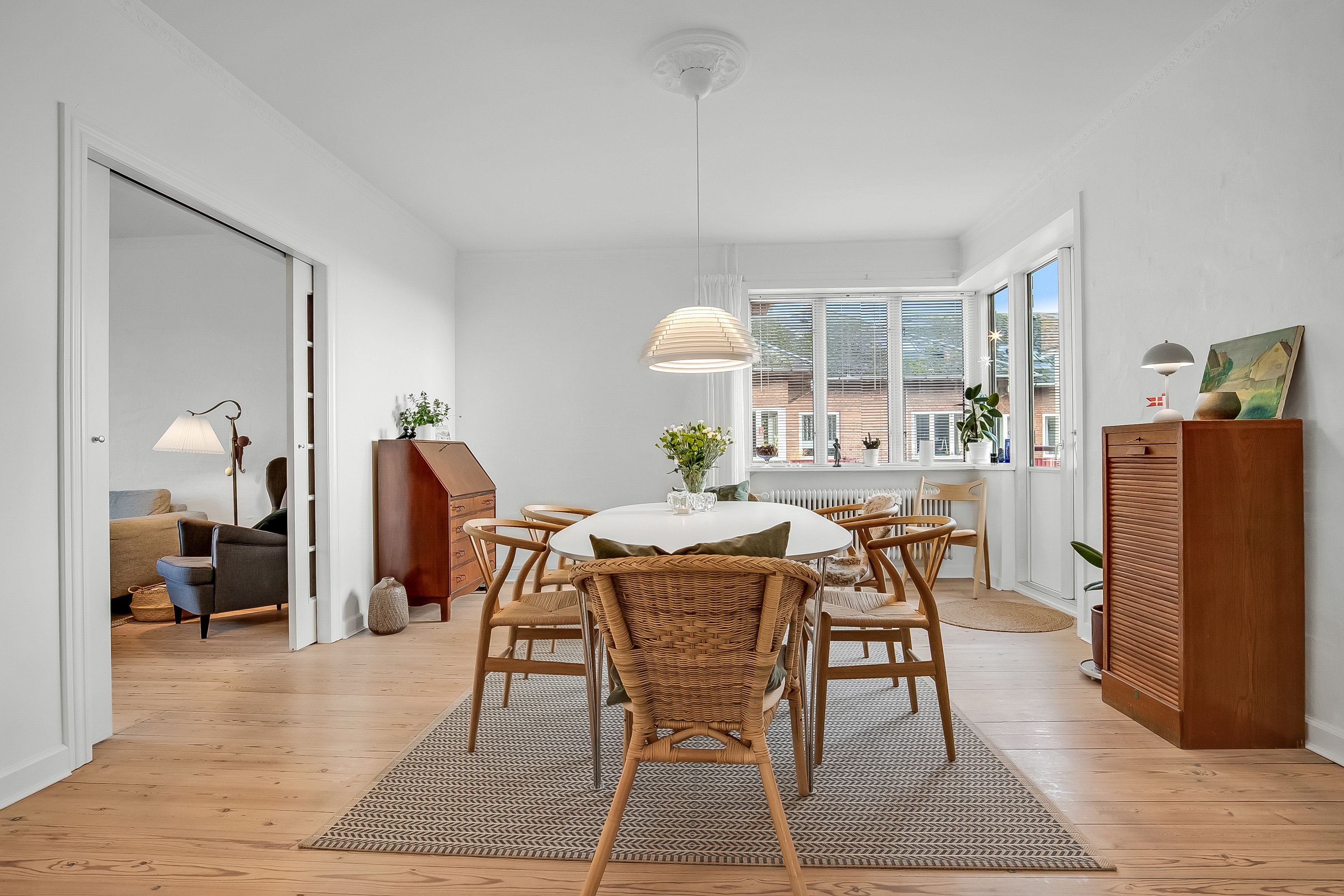 Fremhævet stue billede i fuldskærmstilstand. Billede af Fynsvej 77, 3. th., 6000 Kolding