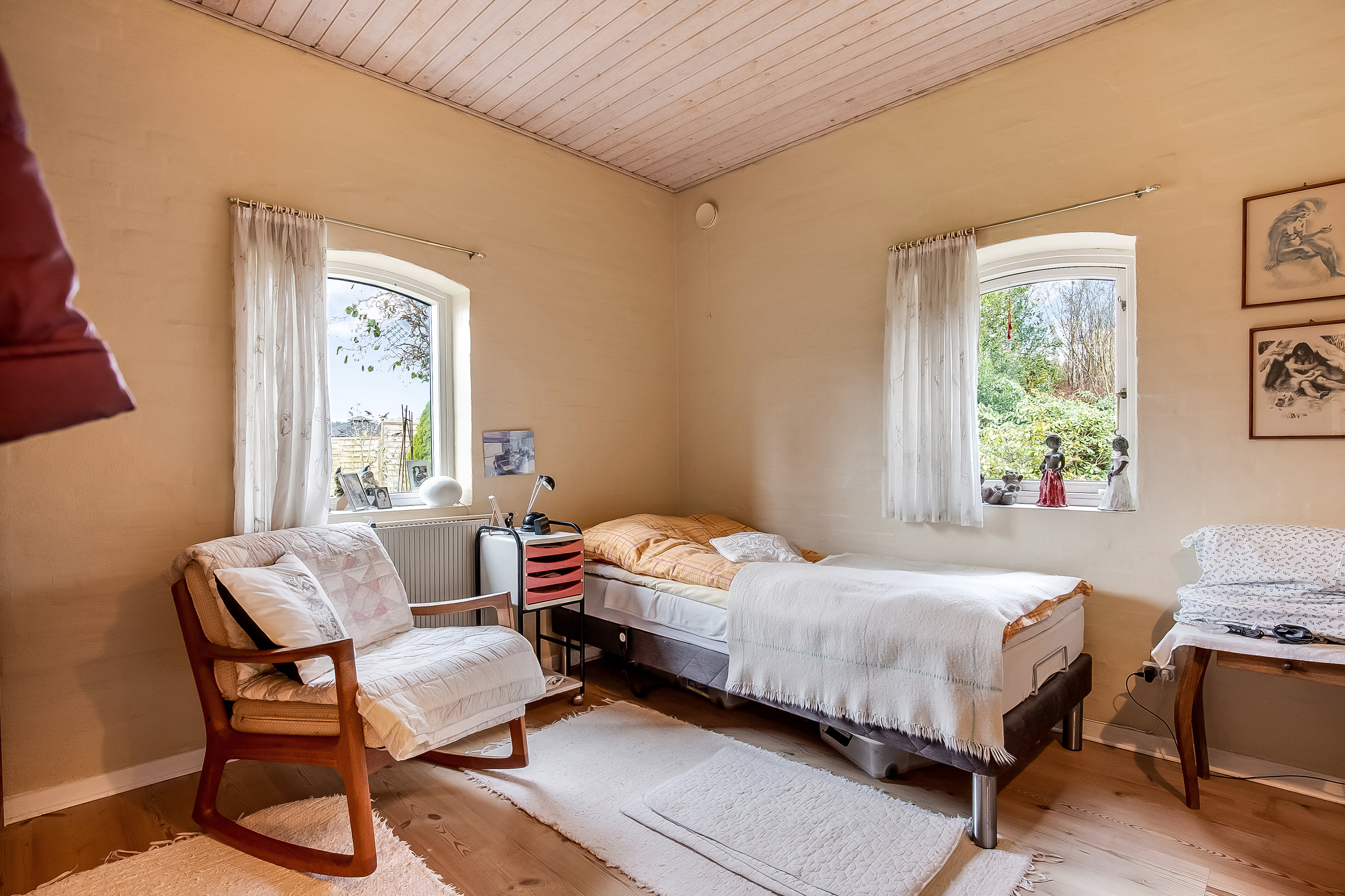 Fremhævet soveværelse billede i fuldskærmstilstand. Billede af Nedervej 17, Ejstrup, 6000 Kolding