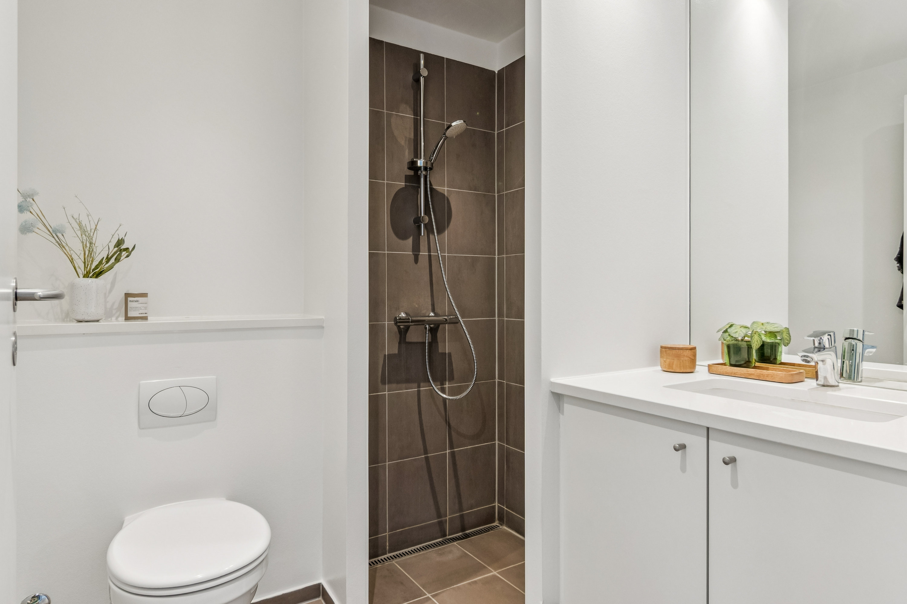 Fremhævet badeværelse billede i fuldskærmstilstand. Billede af Strandhaven 137, 2665 Vallensbæk Strand