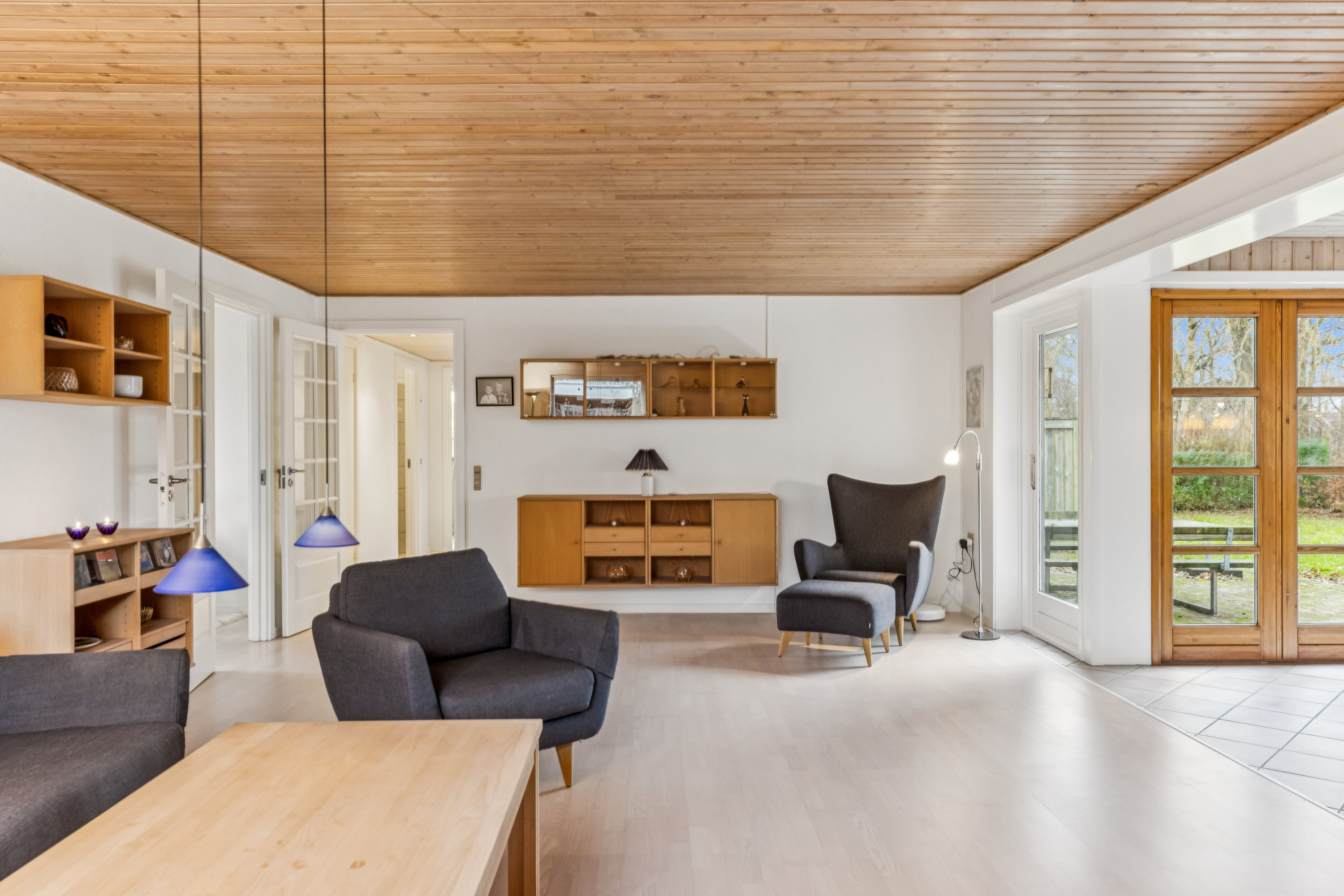 Fremhævet stue billede i fuldskærmstilstand. Billede af Gyvelvej 8, 6740 Bramming