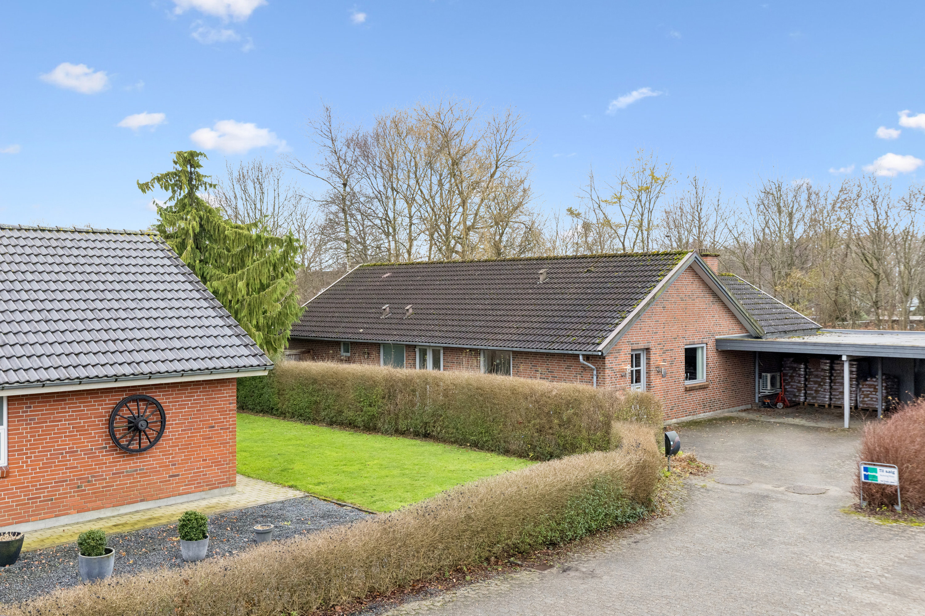 Fremhævet ejendommen billede i fuldskærmstilstand. Billede af Gyvelvej 8, 6740 Bramming