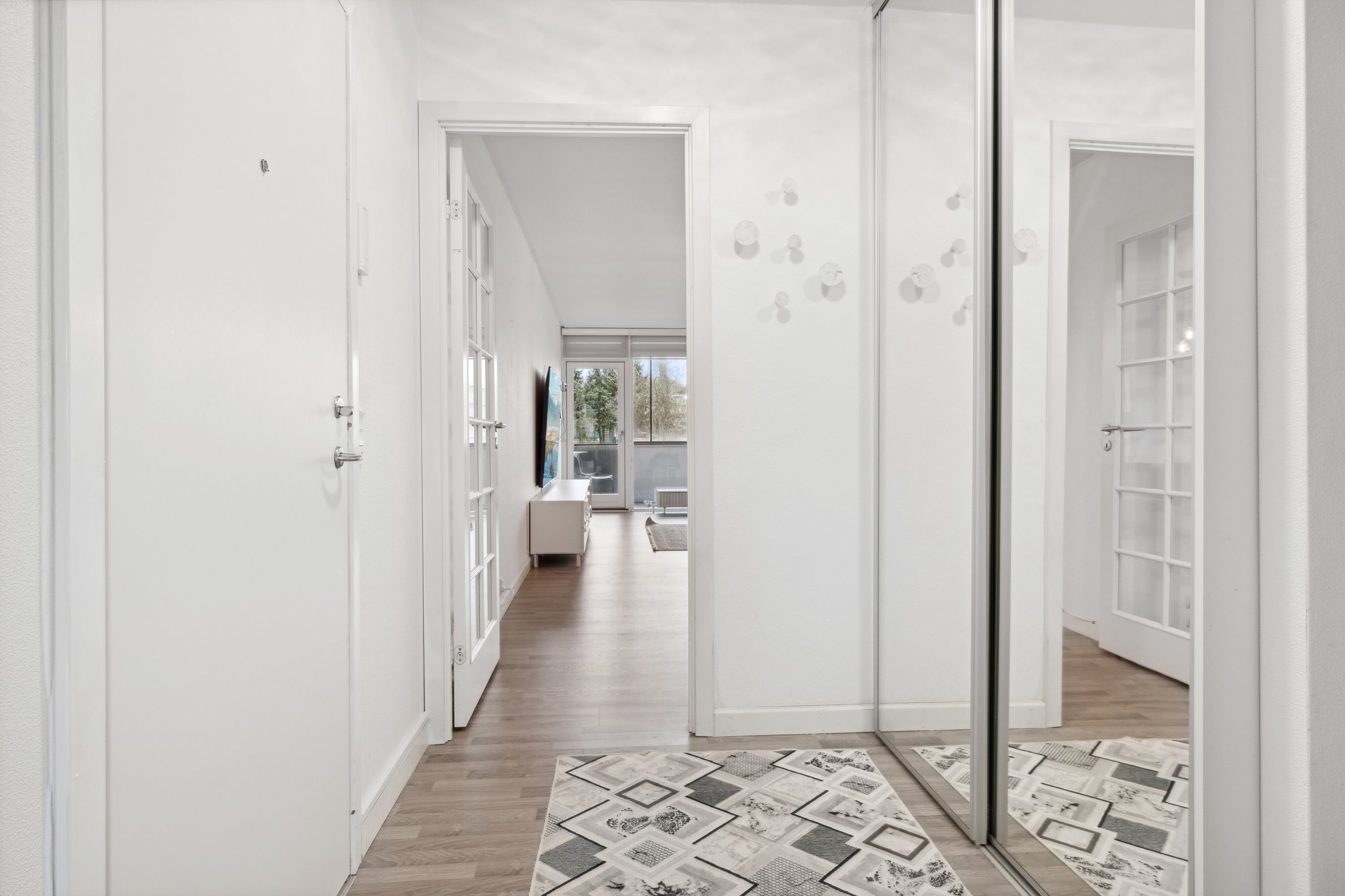 Fremhævet gang billede i fuldskærmstilstand. Billede af Byskov Alle 30, 2. tv., 4200 Slagelse