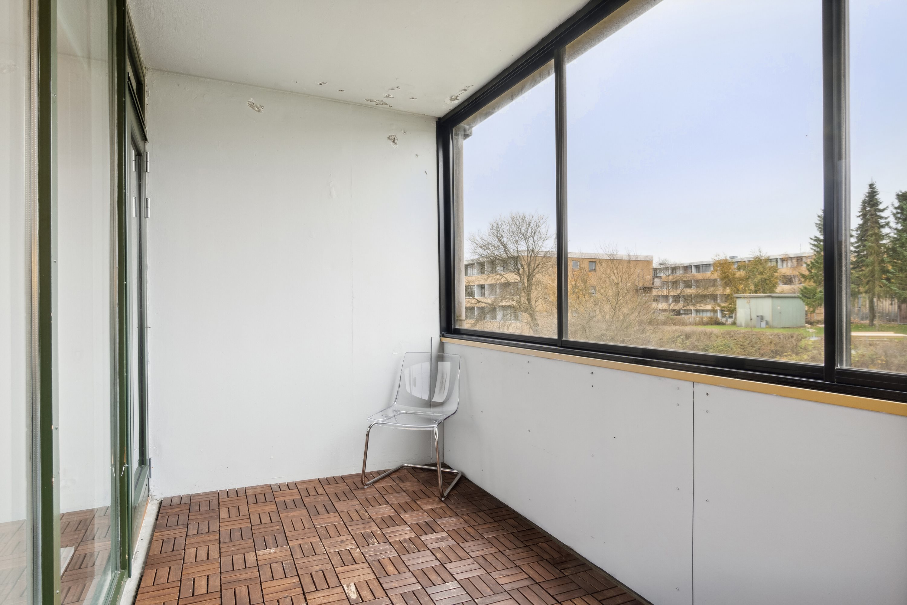 Fremhævet altan billede i fuldskærmstilstand. Billede af Byskov Alle 30, 2. tv., 4200 Slagelse