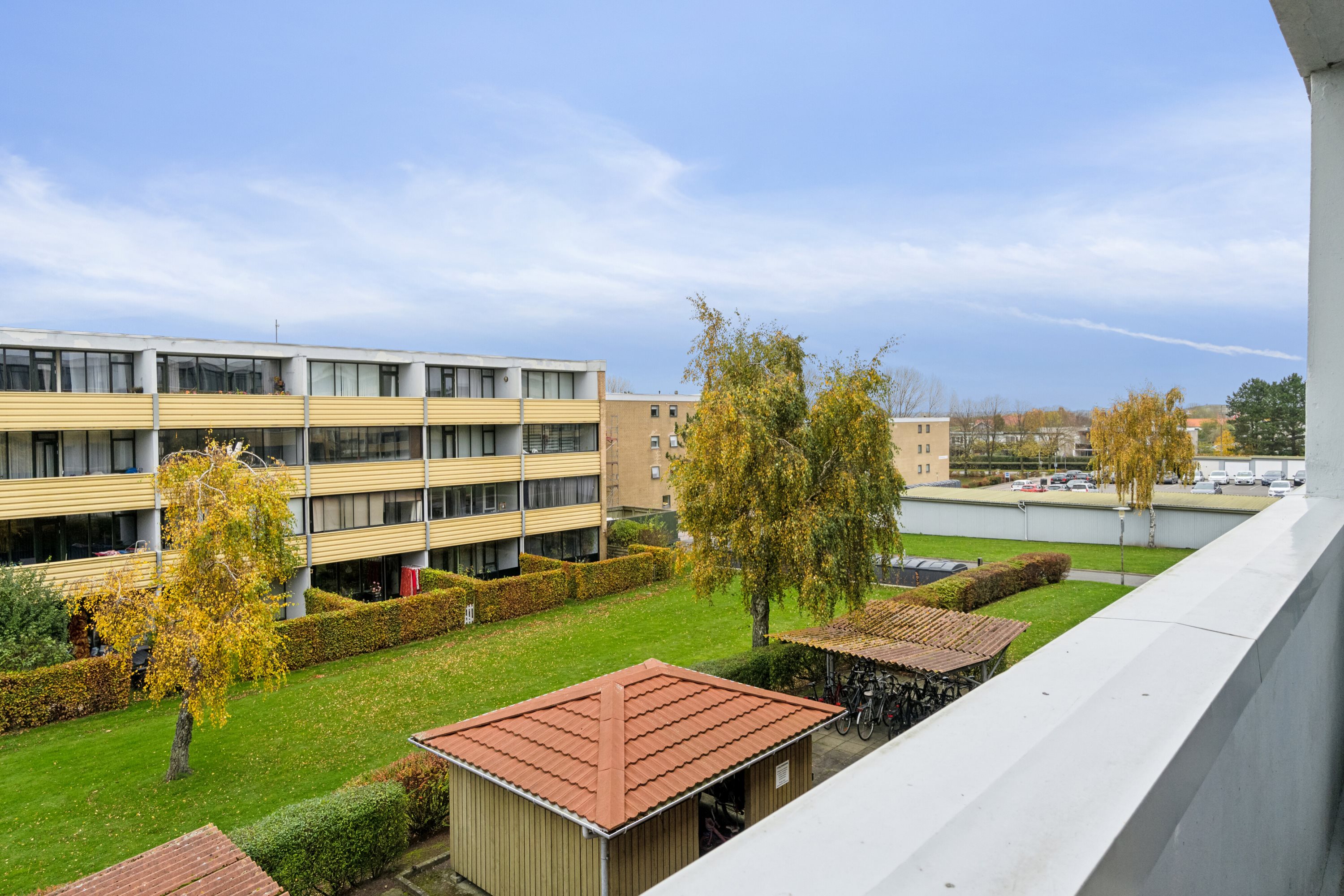 Fremhævet altan billede i fuldskærmstilstand. Billede af Byskov Alle 30, 2. tv., 4200 Slagelse