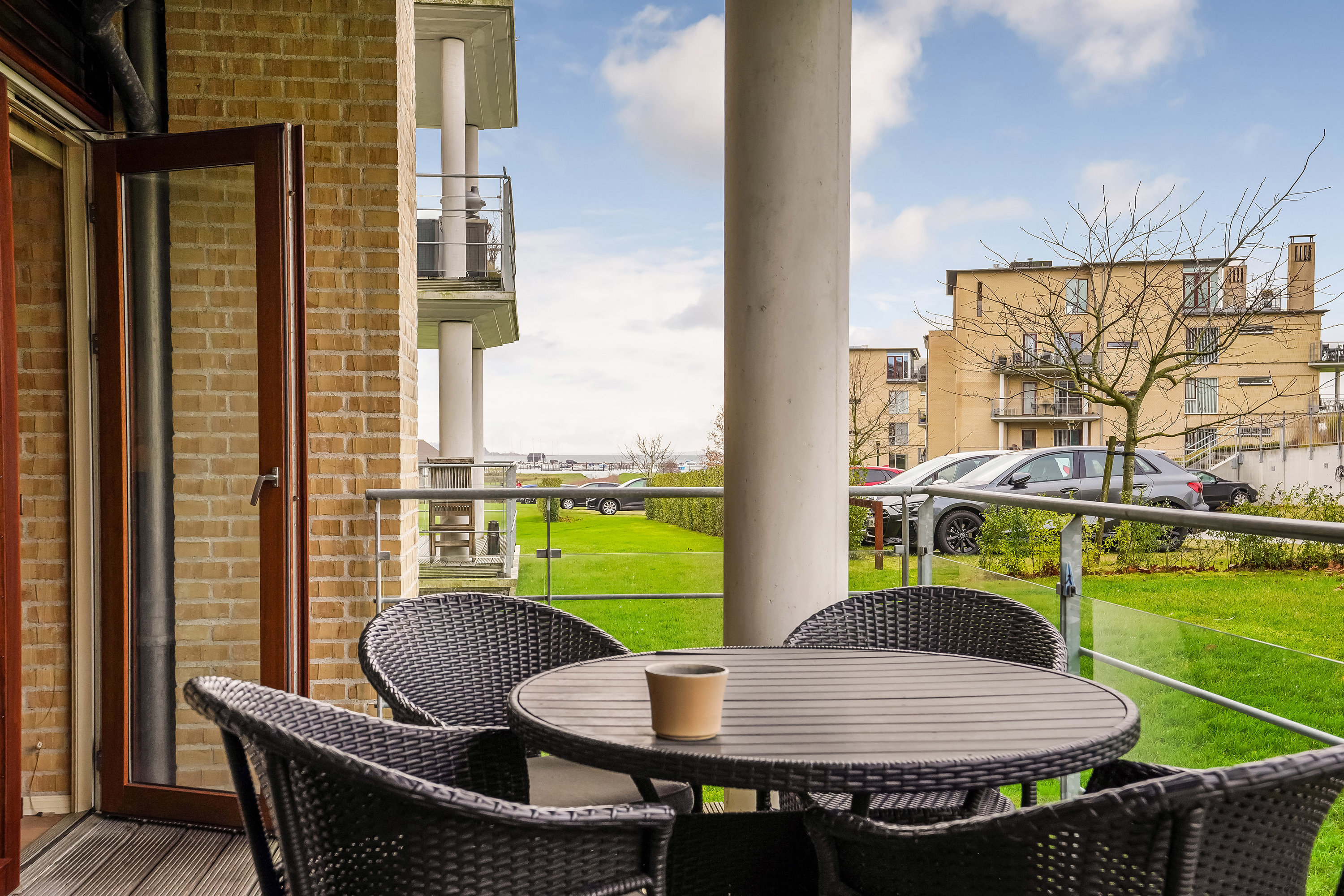 Fremhævet terrasse billede i fuldskærmstilstand. Billede af Fænøsund Park 3, st.. 3., 5500 Middelfart