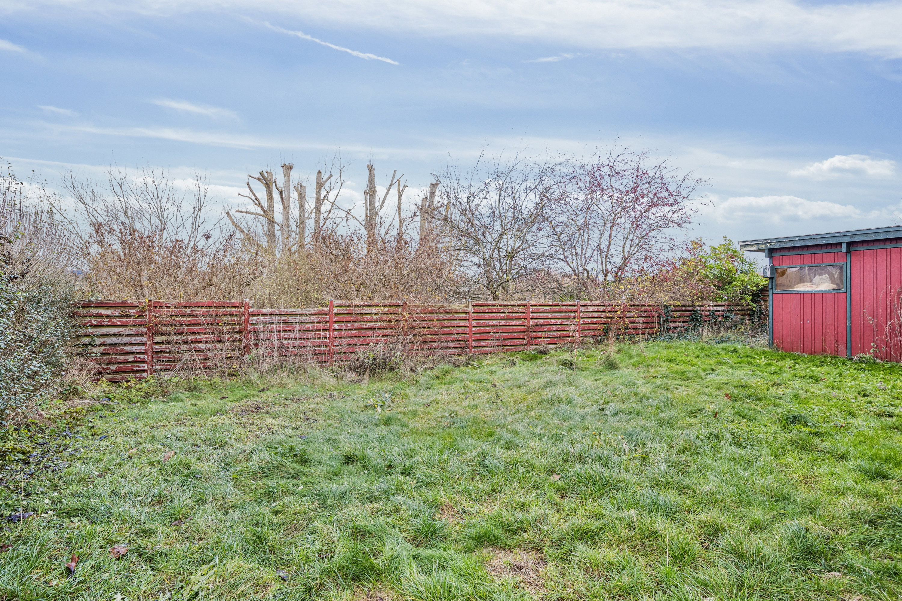 Fremhævet have billede i fuldskærmstilstand. Billede af Bøgebanken 17, 4681 Herfølge