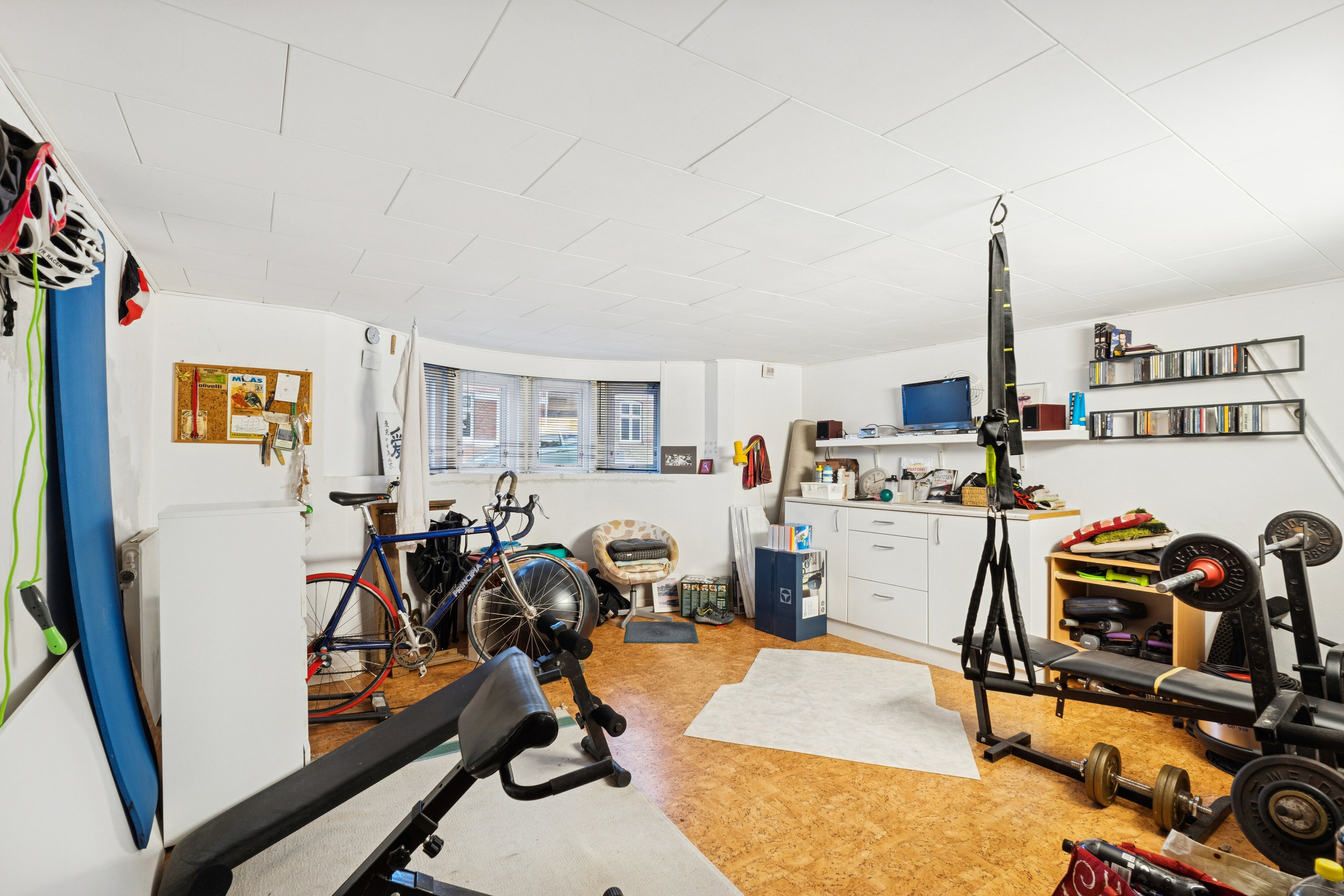 Fremhævet motionsrum billede i fuldskærmstilstand. Billede af Knudshovedvej 44, 5800 Nyborg