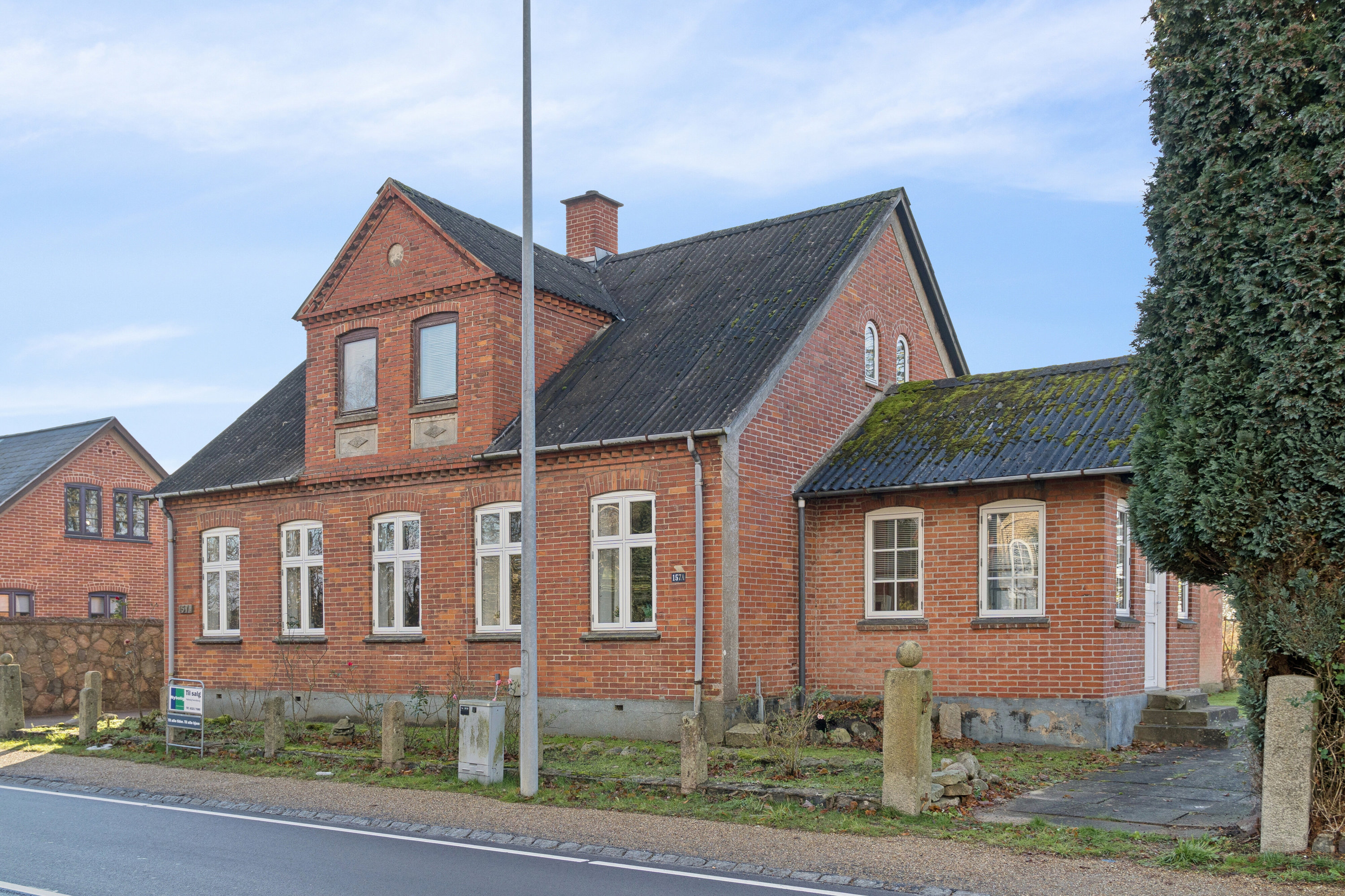Fremhævet set fra vejen billede i fuldskærmstilstand. Billede af Assensvej 157A, 5771 Stenstrup