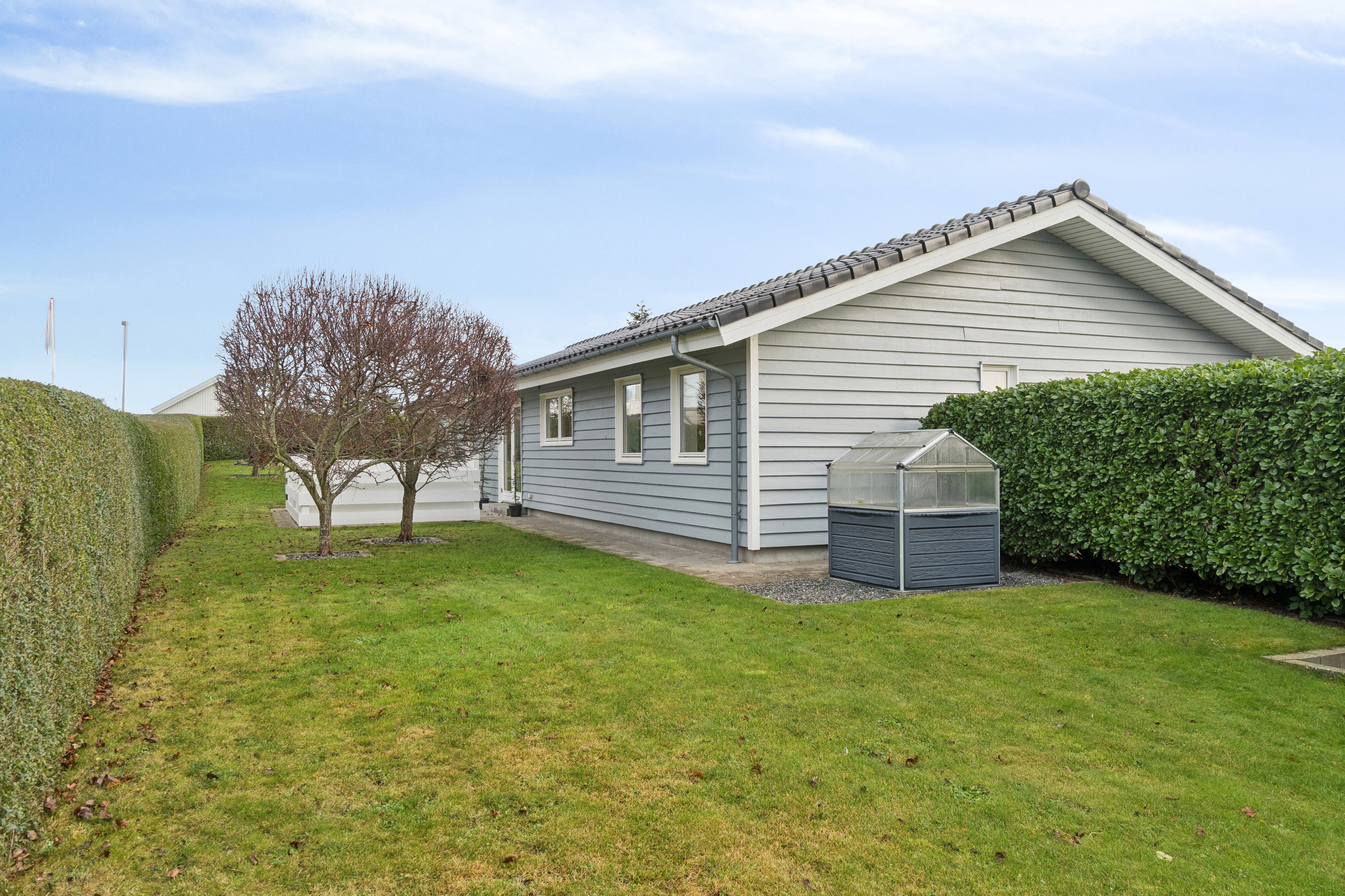 Miniaturebillede 1: set fra haven. Billede af Rørmosevej 40, 4400 Kalundborg