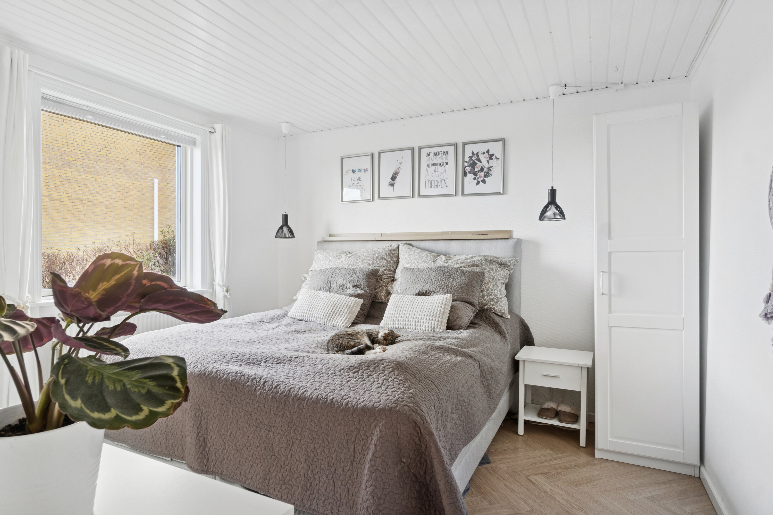 Fremhævet soveværelse billede i fuldskærmstilstand. Billede af Gl Nyrupvej 23, 4400 Kalundborg