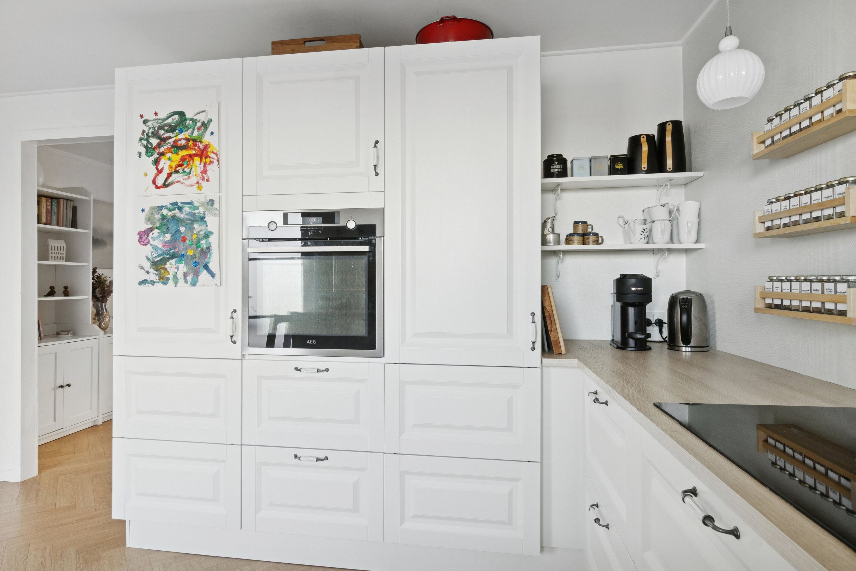 Fremhævet køkken billede i fuldskærmstilstand. Billede af Gl Nyrupvej 23, 4400 Kalundborg