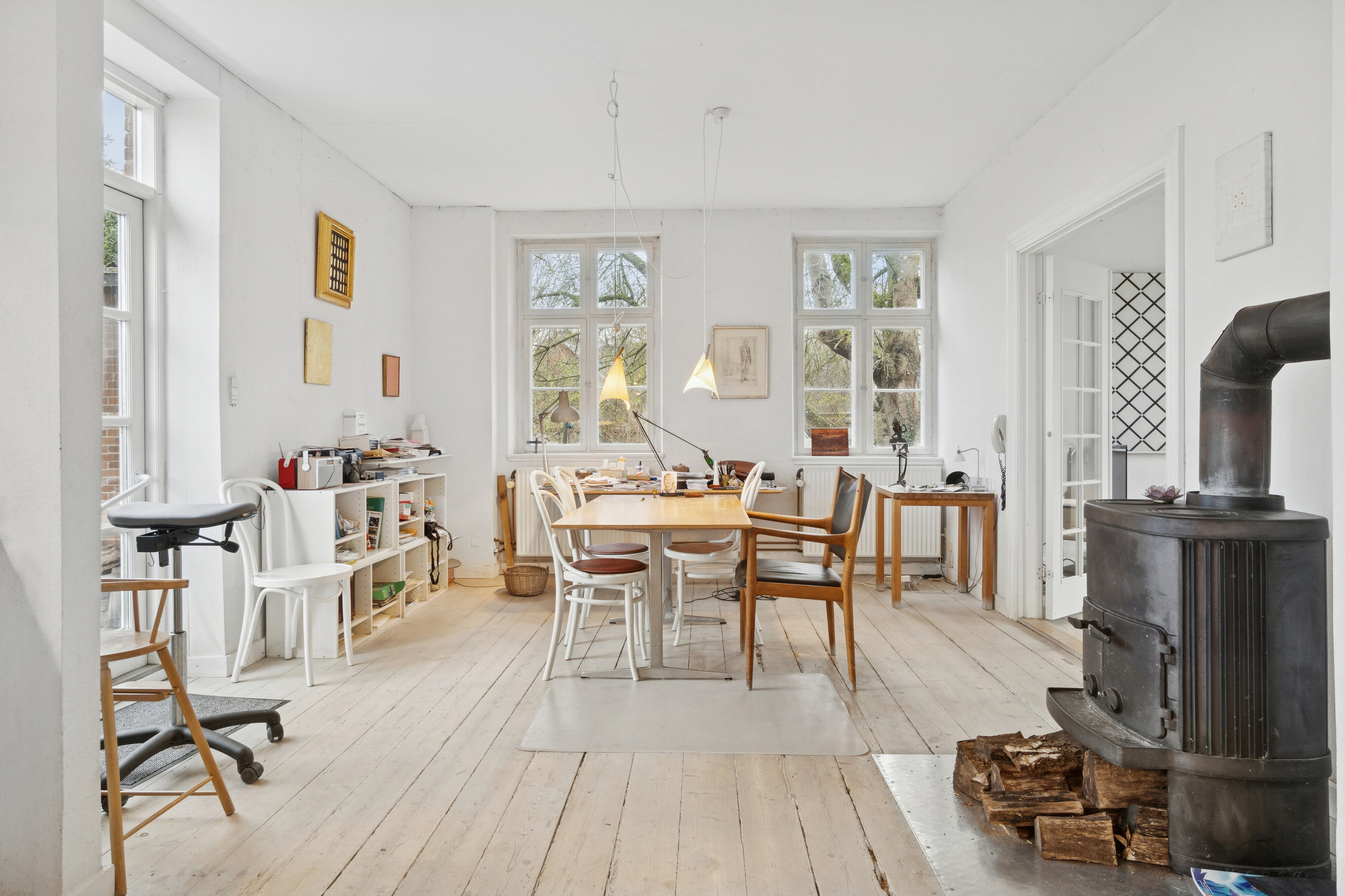 Fremhævet køkken/alrum billede i fuldskærmstilstand. Billede af Landevejen 10, Lov, 4700 Næstved