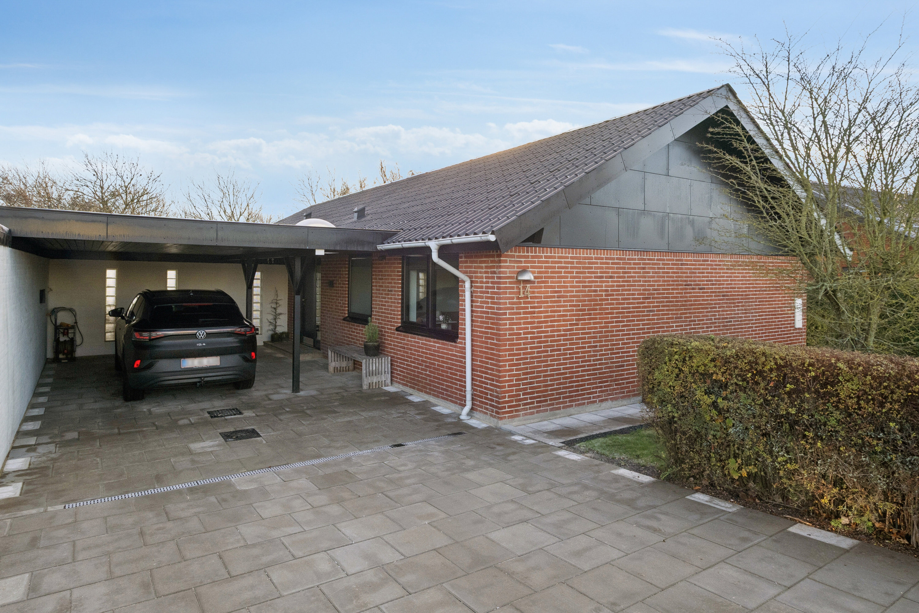 Fremhævet set fra vejen billede i fuldskærmstilstand. Billede af Mågevej 14, 7700 Thisted