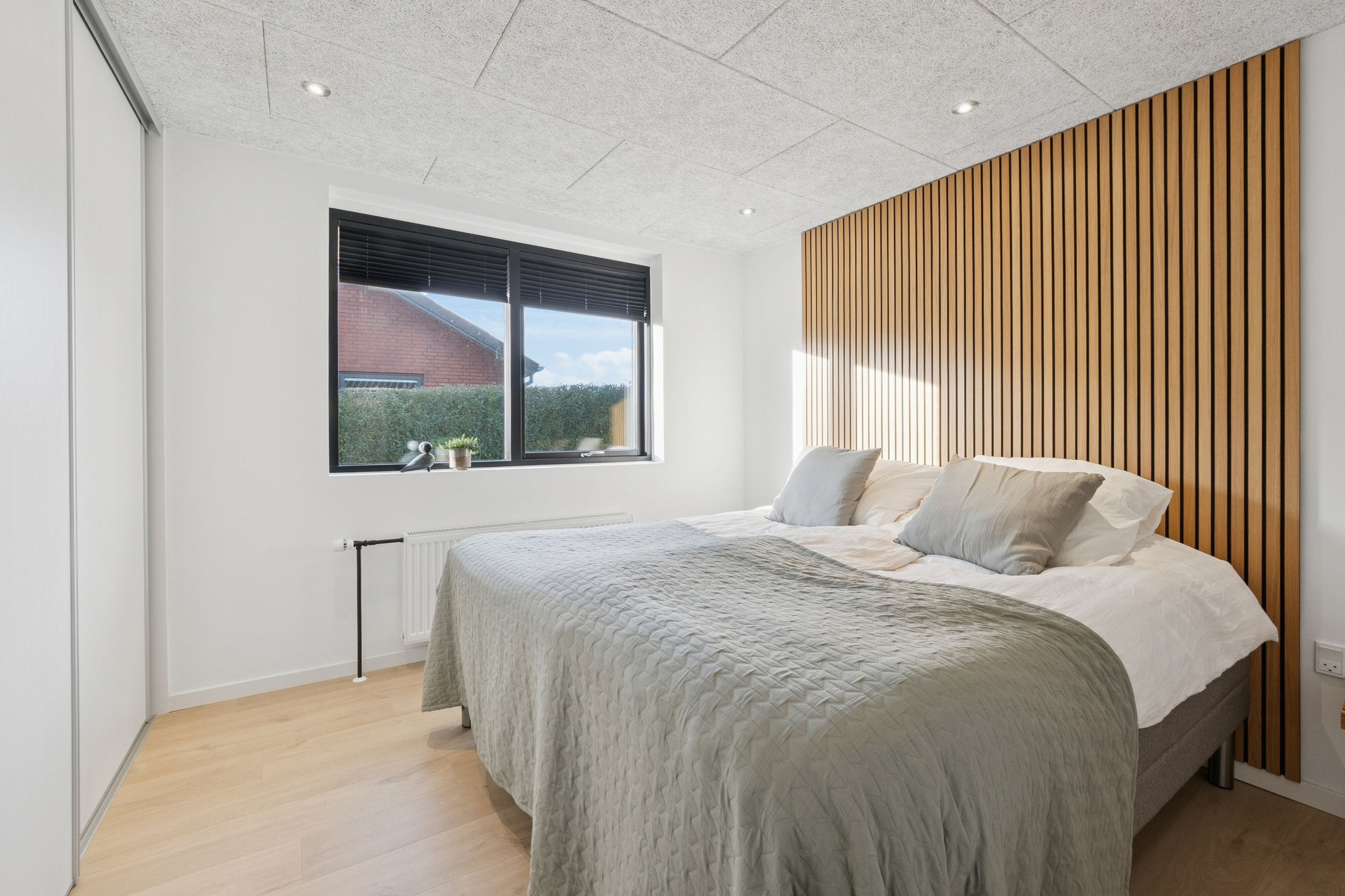 Fremhævet soveværelse billede i fuldskærmstilstand. Billede af Mågevej 14, 7700 Thisted