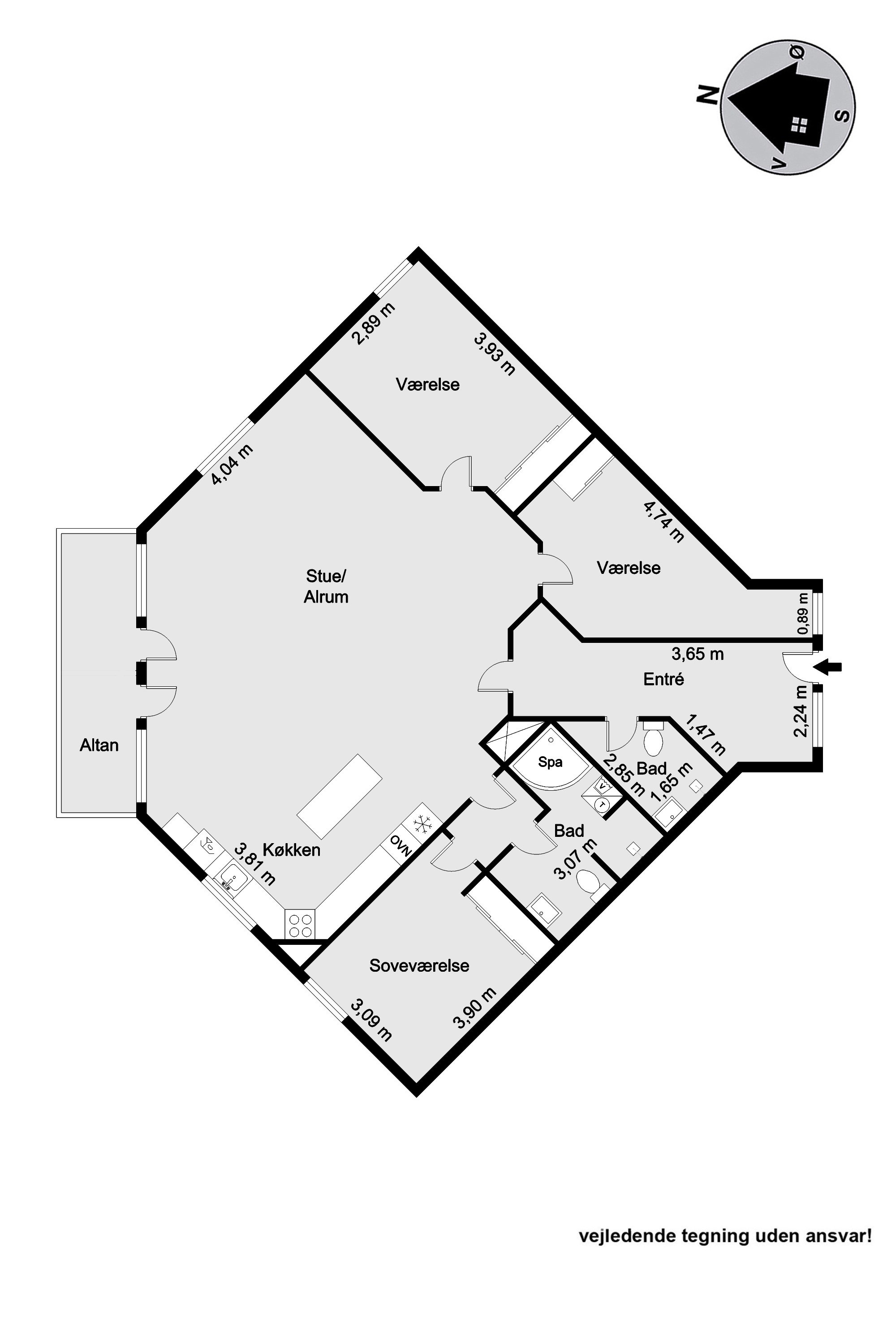 Fremhævet  billede i fuldskærmstilstand. Billede af Sjællandsgade 56D, 2., 7400 Herning