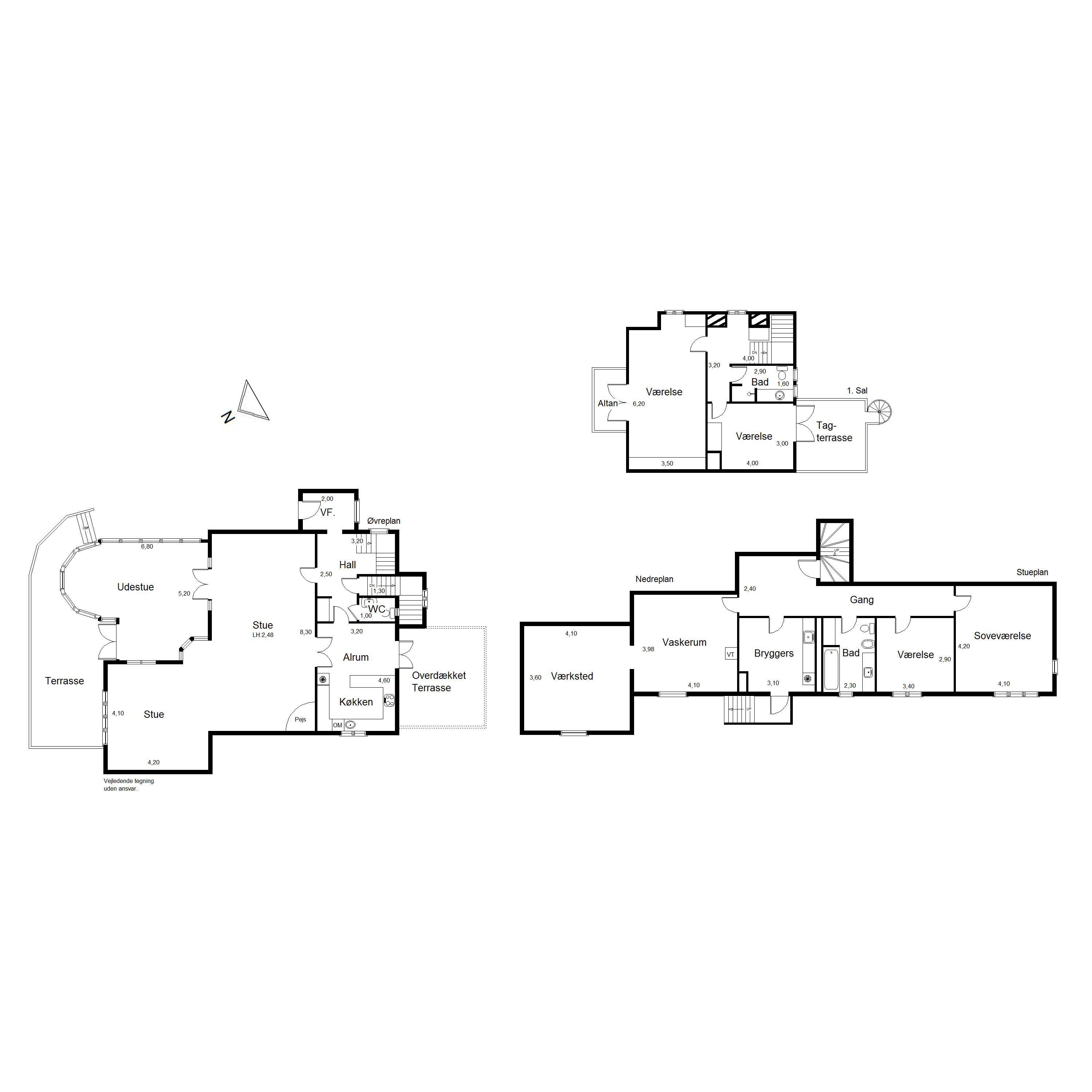 Plantegninger billede af Gl Strandvej 234, 3050 Humlebæk