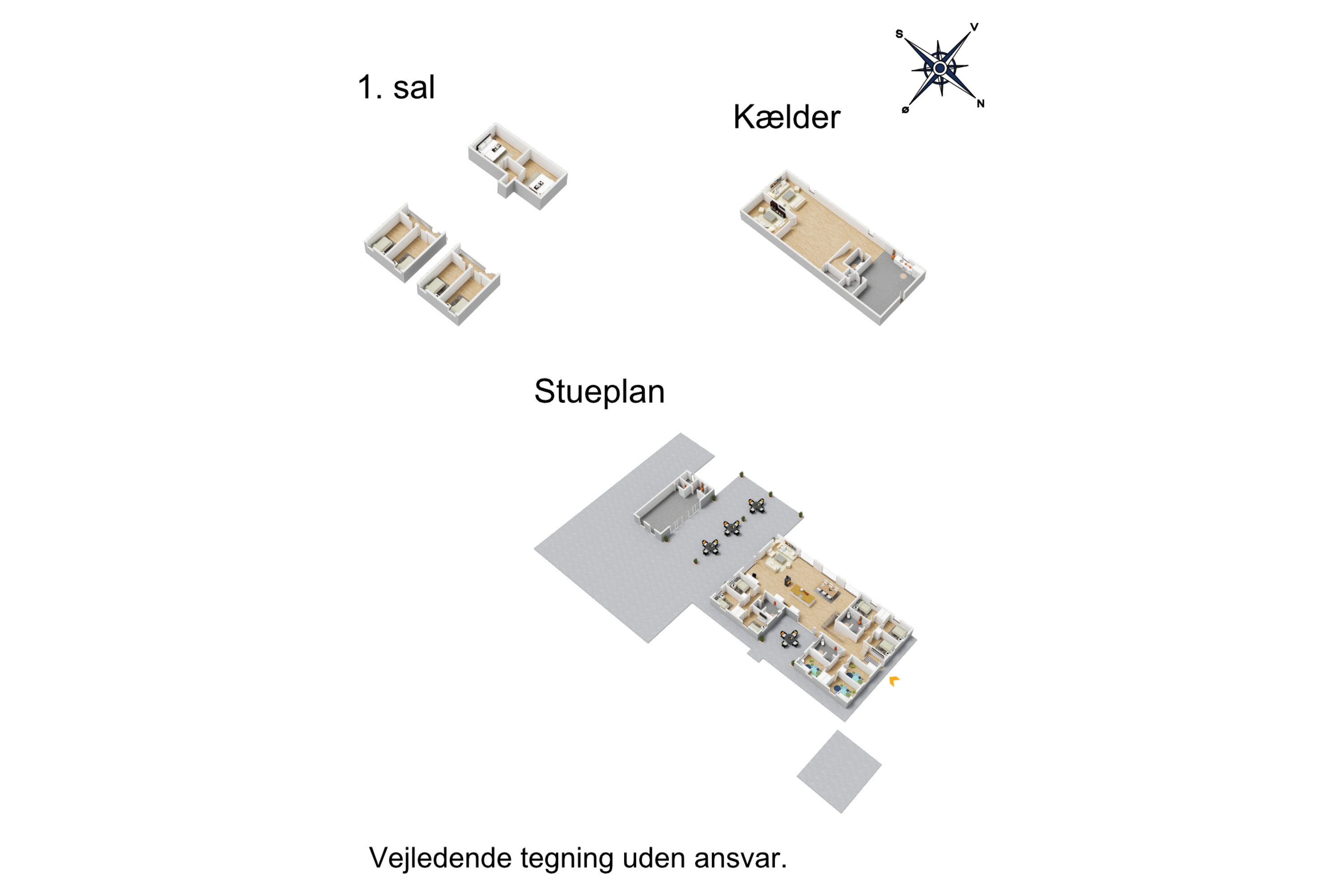 Plantegninger billede af Klevevej 26, Kleve, 6950 Ringkøbing