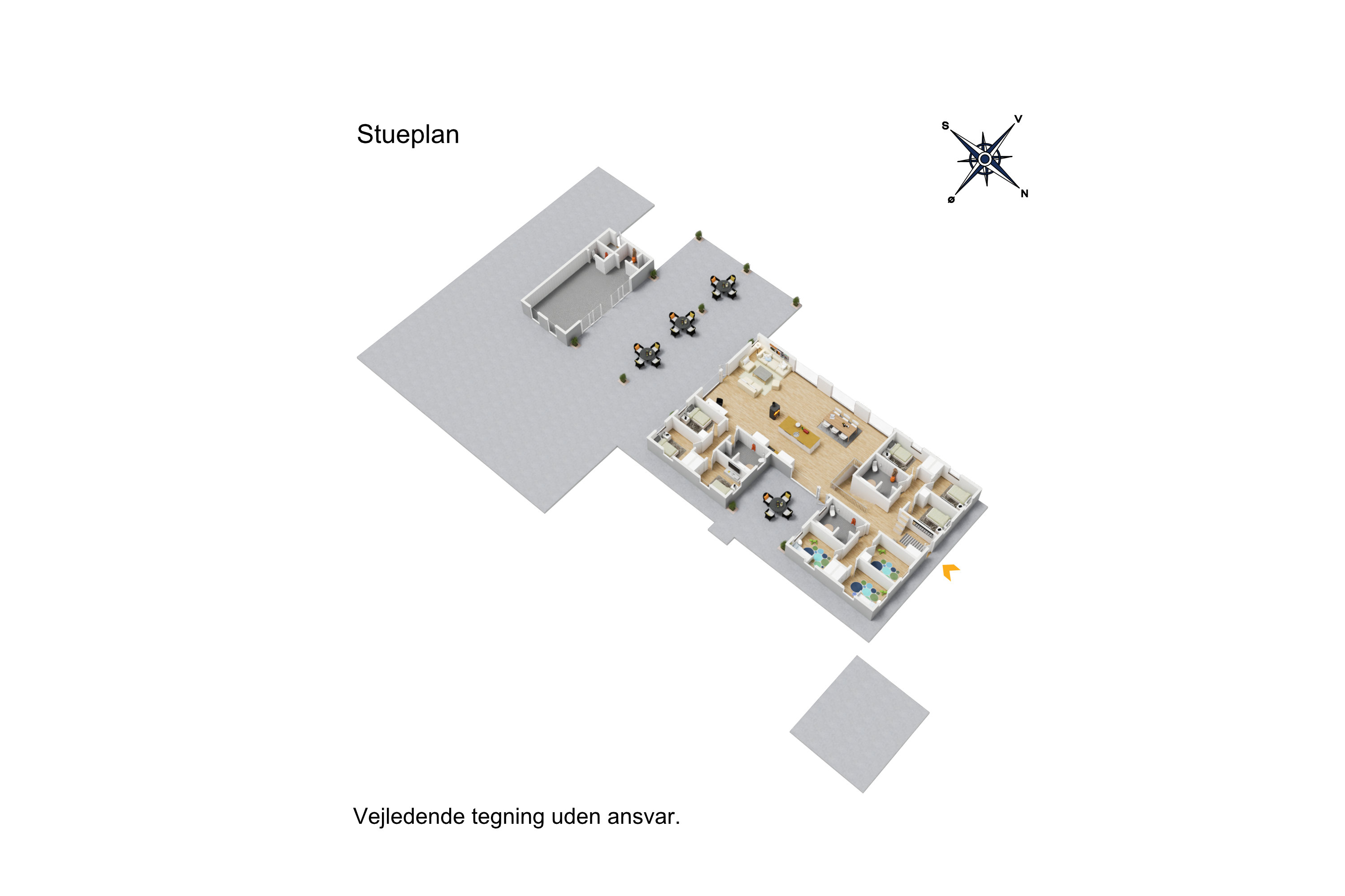 Plantegninger billede af Klevevej 26, Kleve, 6950 Ringkøbing