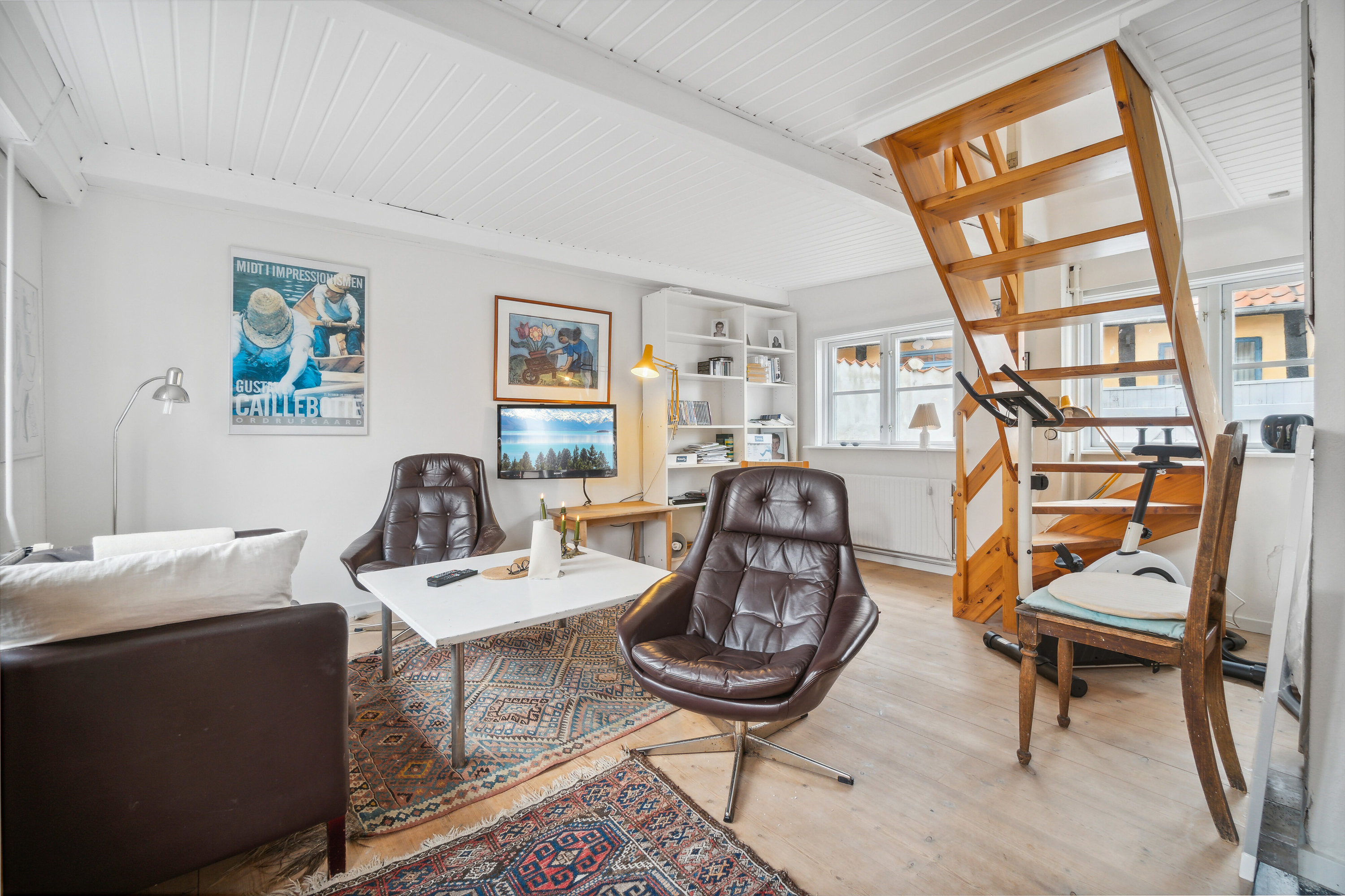 Fremhævet stue billede i fuldskærmstilstand. Billede af Storegade 73A, 3700 Rønne