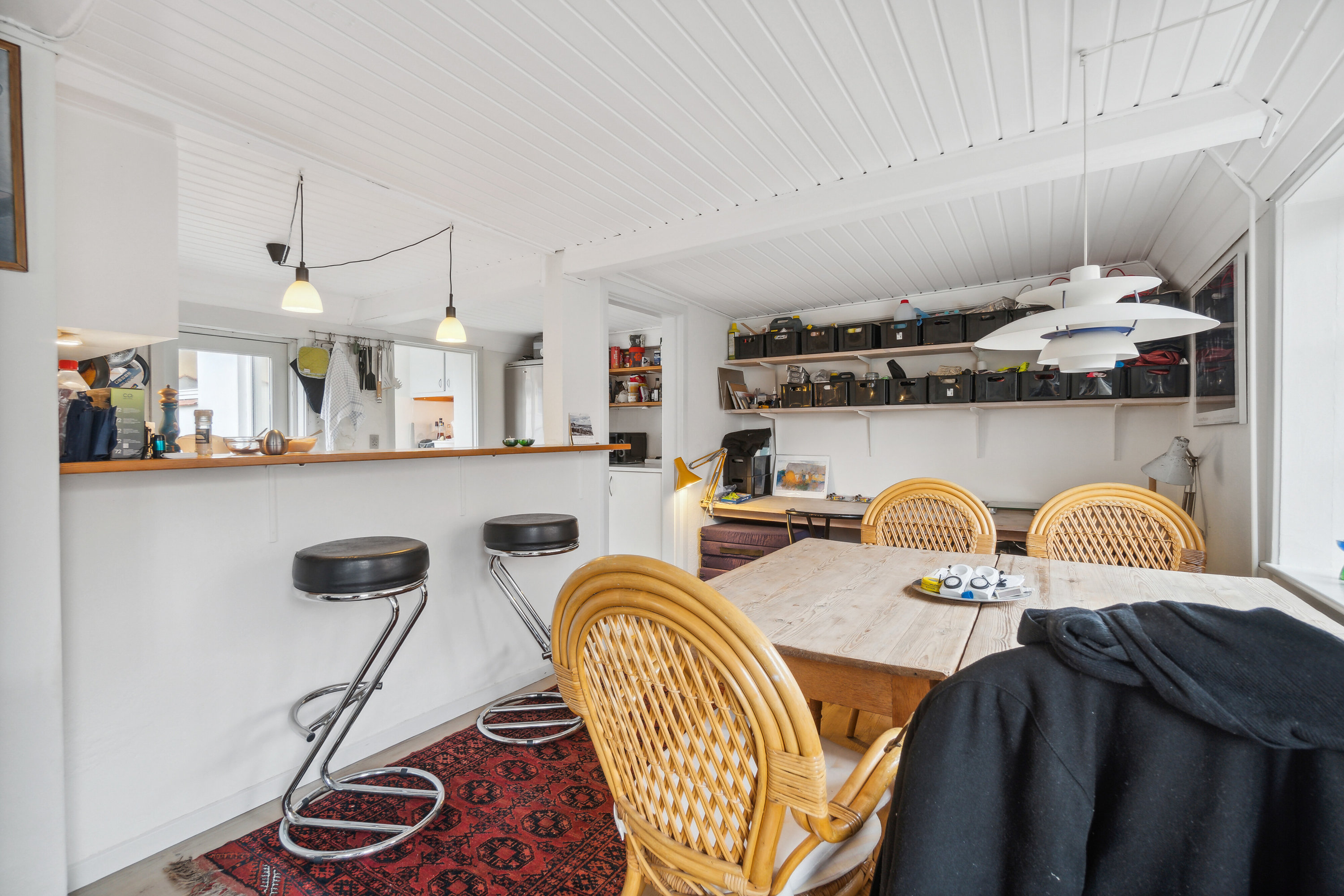 Fremhævet spisestue billede i fuldskærmstilstand. Billede af Storegade 73A, 3700 Rønne