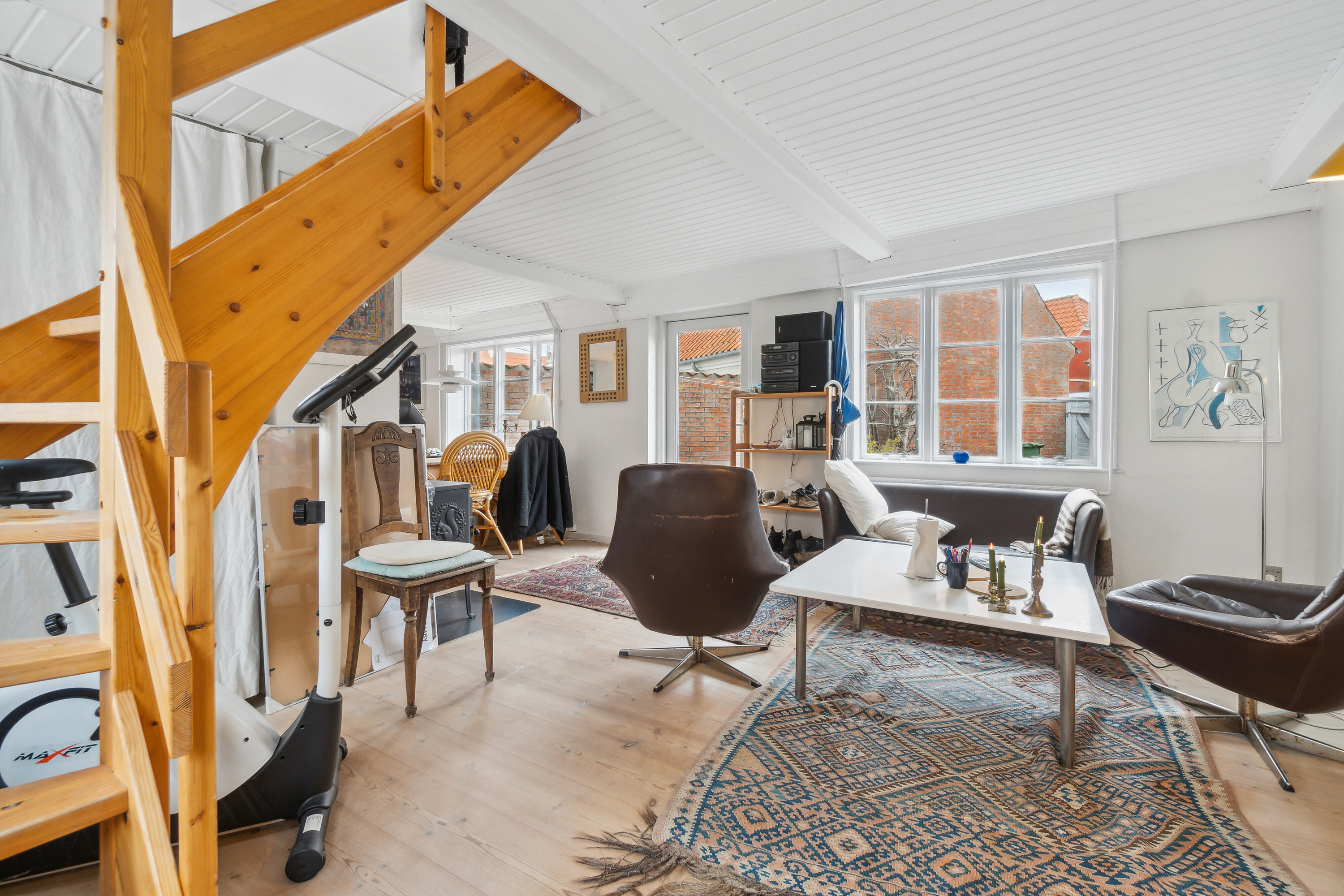 Fremhævet stue billede i fuldskærmstilstand. Billede af Storegade 73A, 3700 Rønne