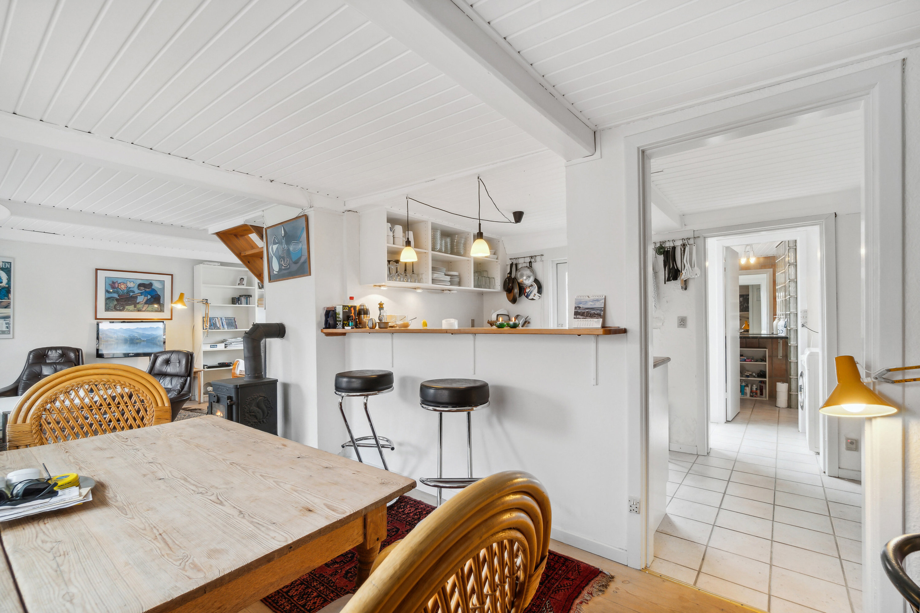 Fremhævet spisestue billede i fuldskærmstilstand. Billede af Storegade 73A, 3700 Rønne