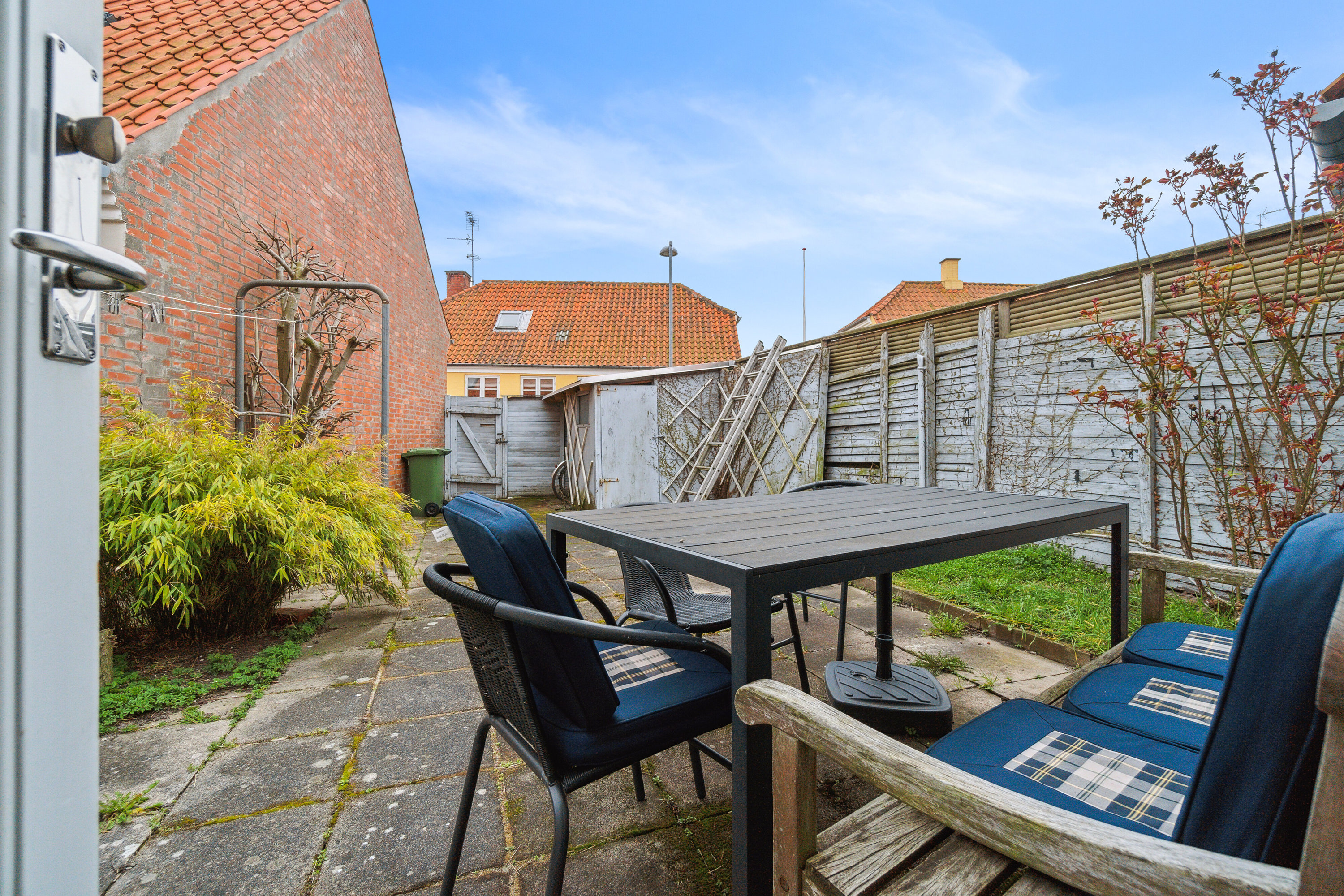 Fremhævet terrasse billede i fuldskærmstilstand. Billede af Storegade 73A, 3700 Rønne