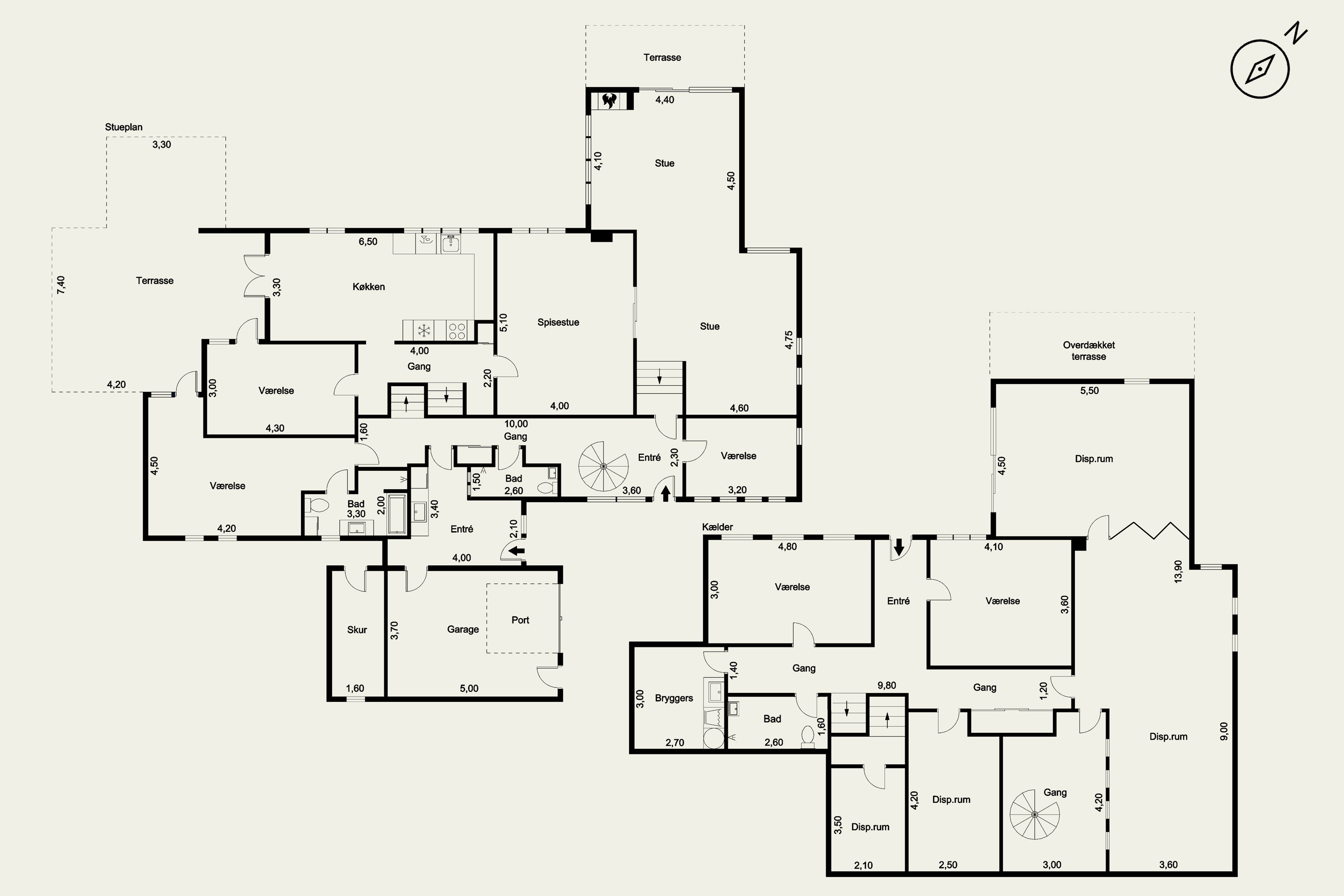 Plantegninger billede af Rypebakken 32, Snestrup, 5210 Odense NV