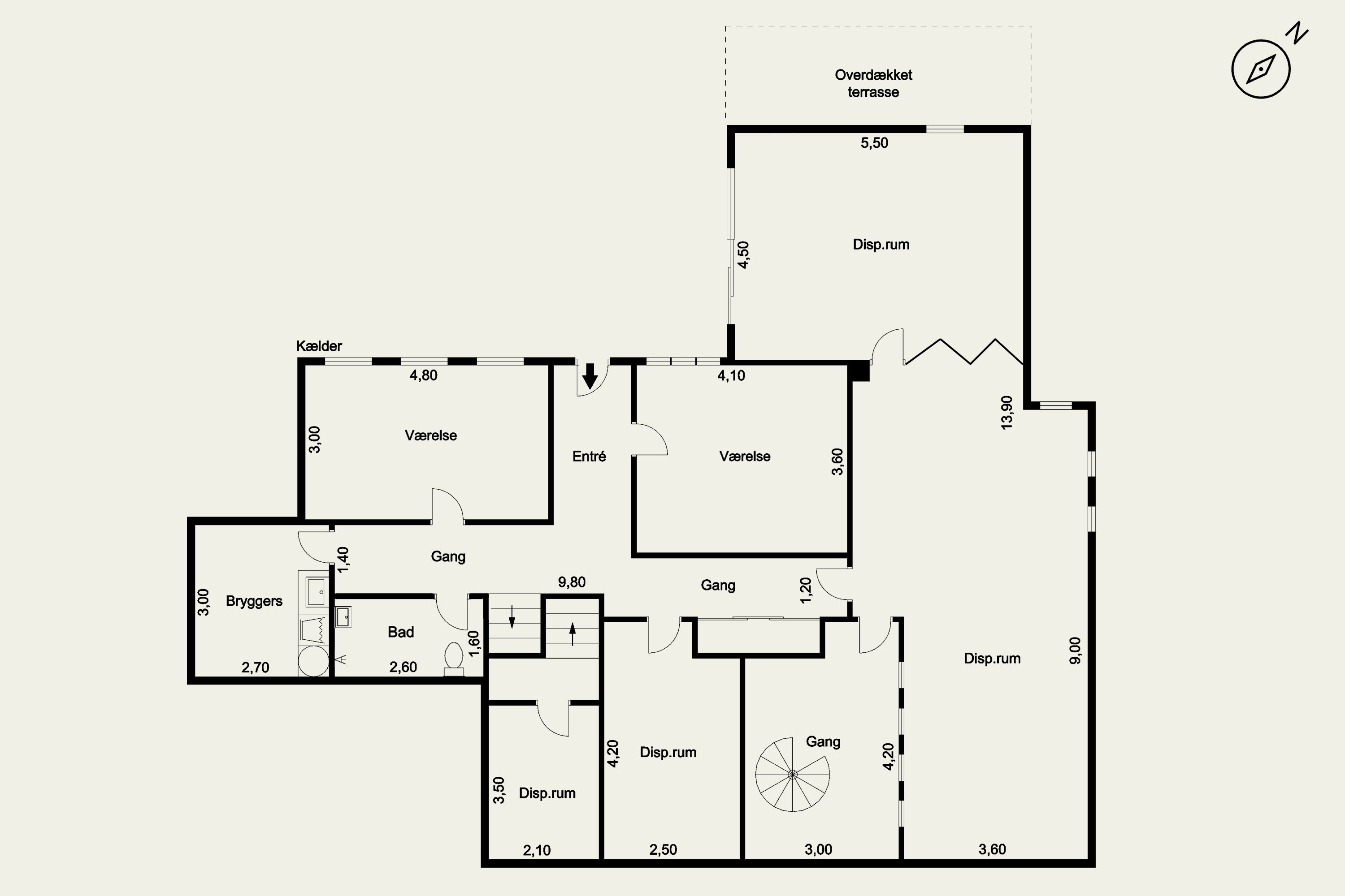 Plantegninger billede af Rypebakken 32, Snestrup, 5210 Odense NV