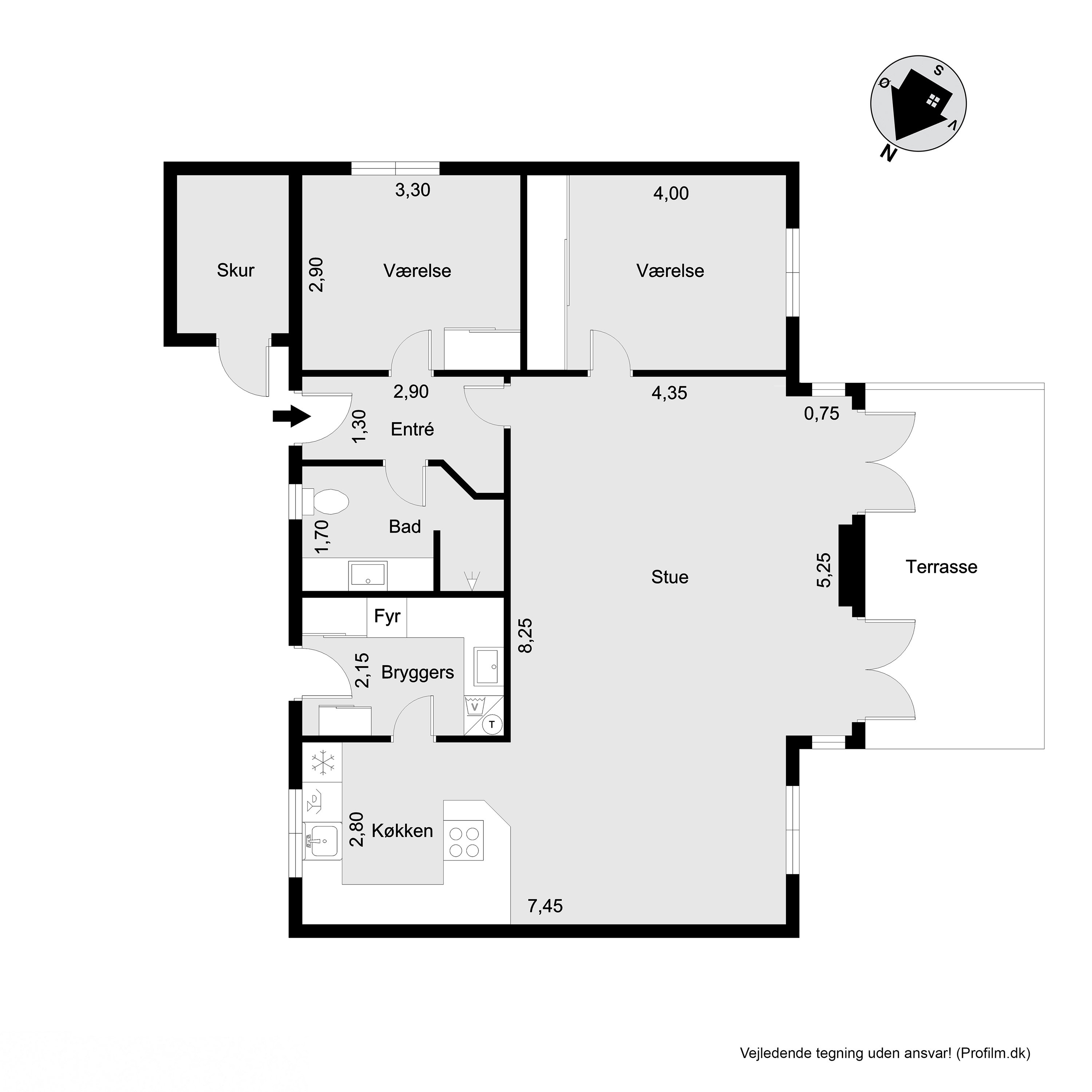 Plantegninger billede af Mølledammen 41, 3550 Slangerup
