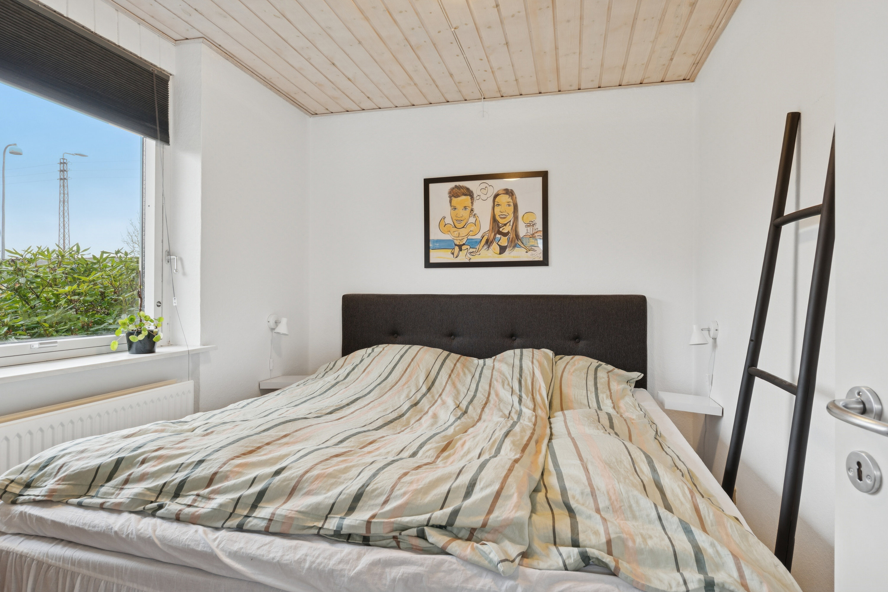 Fremhævet soveværelse billede i fuldskærmstilstand. Billede af Virkelyst 58, 9800 Hjørring