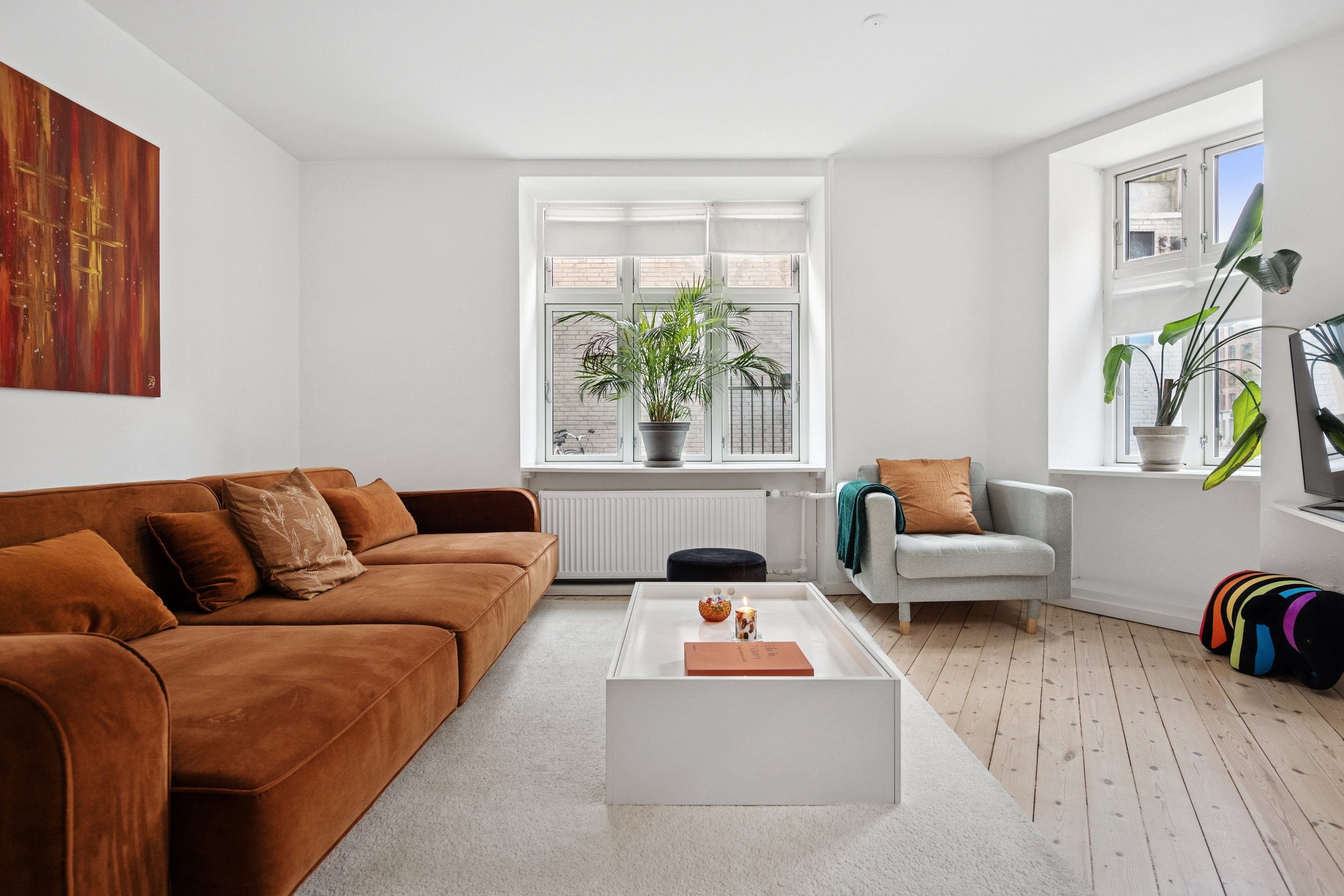 Fremhævet stue billede i fuldskærmstilstand. Billede af Enghavevej 25, st.. th., 1674 København V