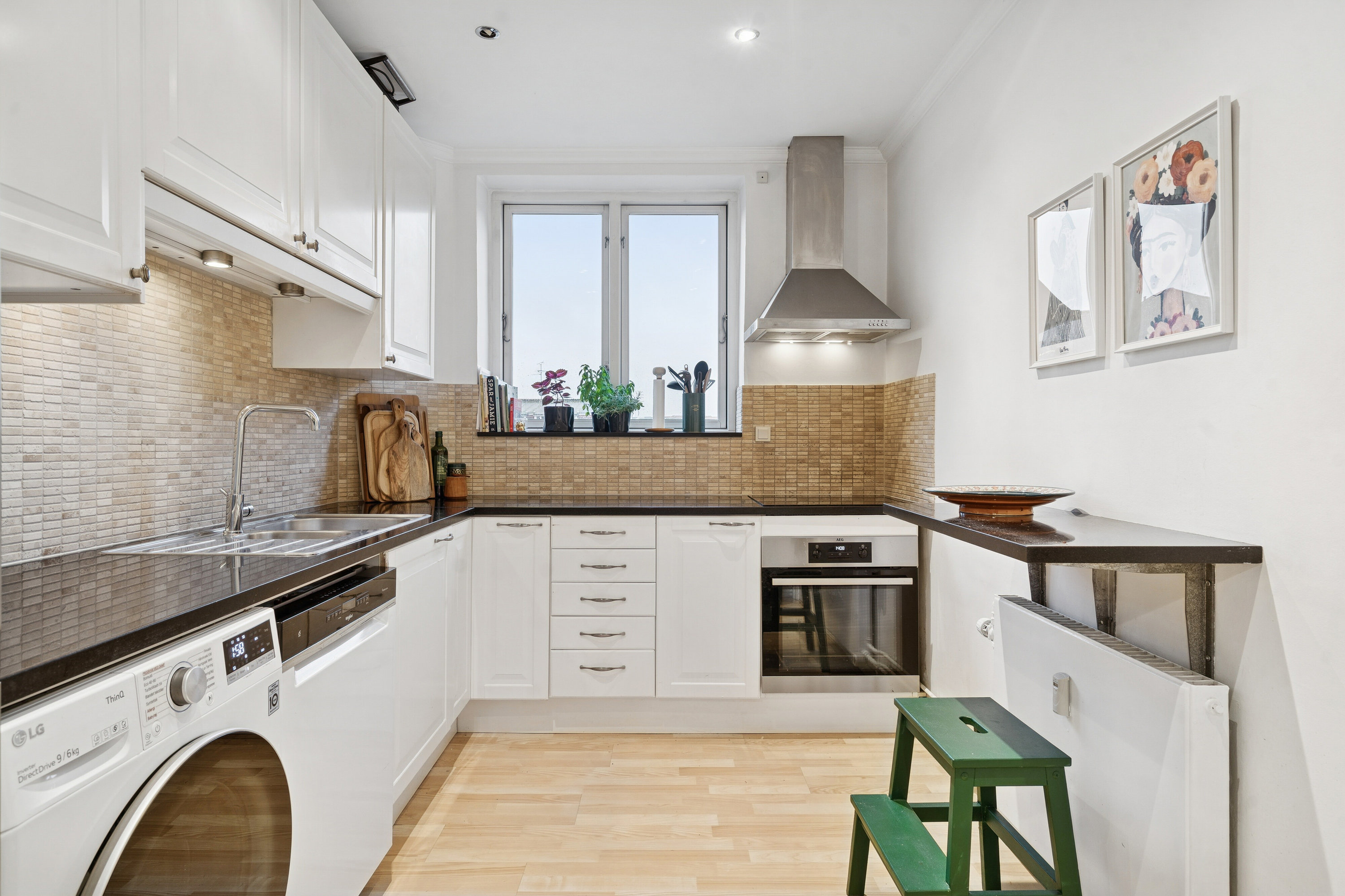 Miniaturebillede 1: køkken. Billede af Østre Stationsvej 44, 3. tv., 5000 Odense C