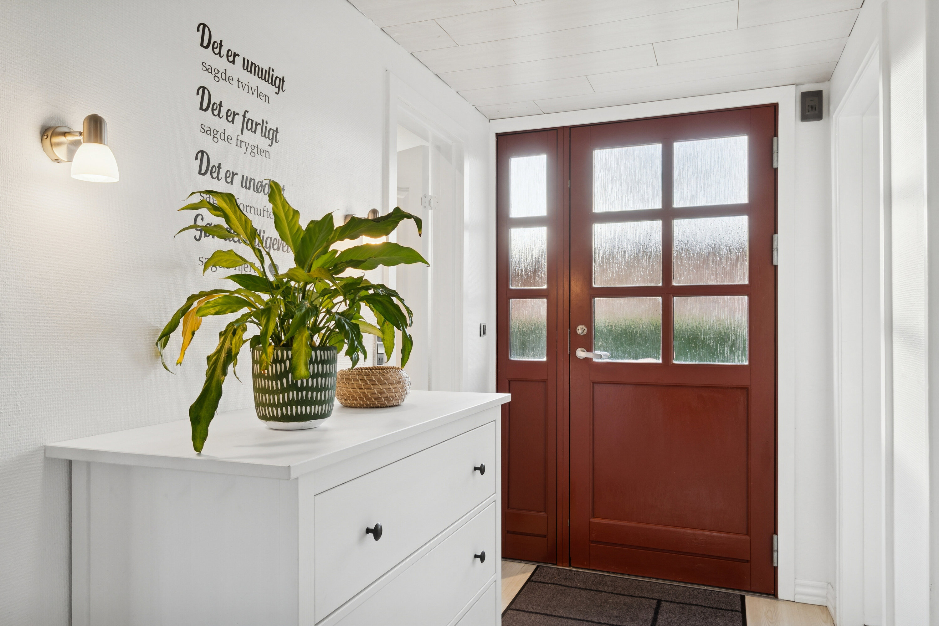 Fremhævet gang billede i fuldskærmstilstand. Billede af Parkvej 2B, 4640 Faxe