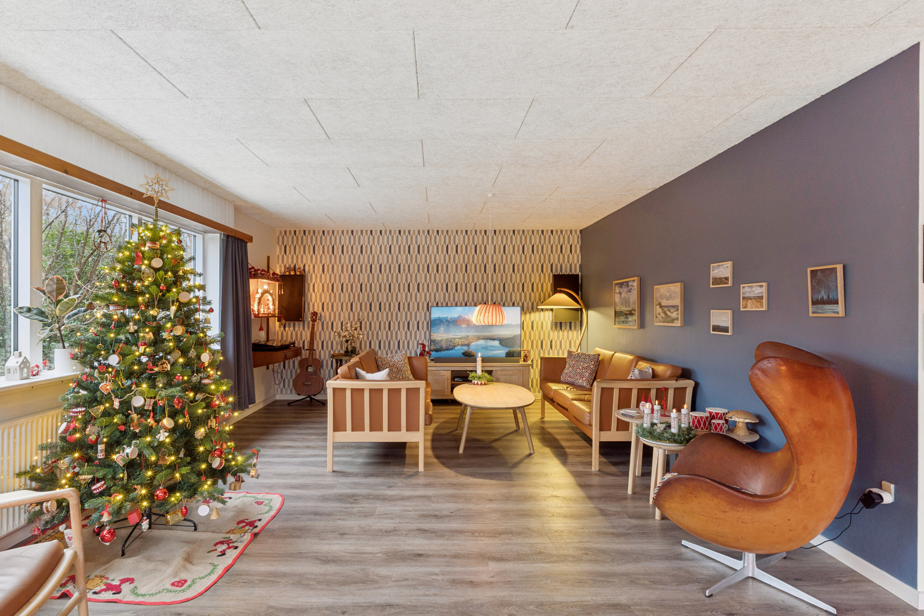 Fremhævet stue billede i fuldskærmstilstand. Billede af Brendgårdvej 5, Ydby, 7760 Hurup Thy