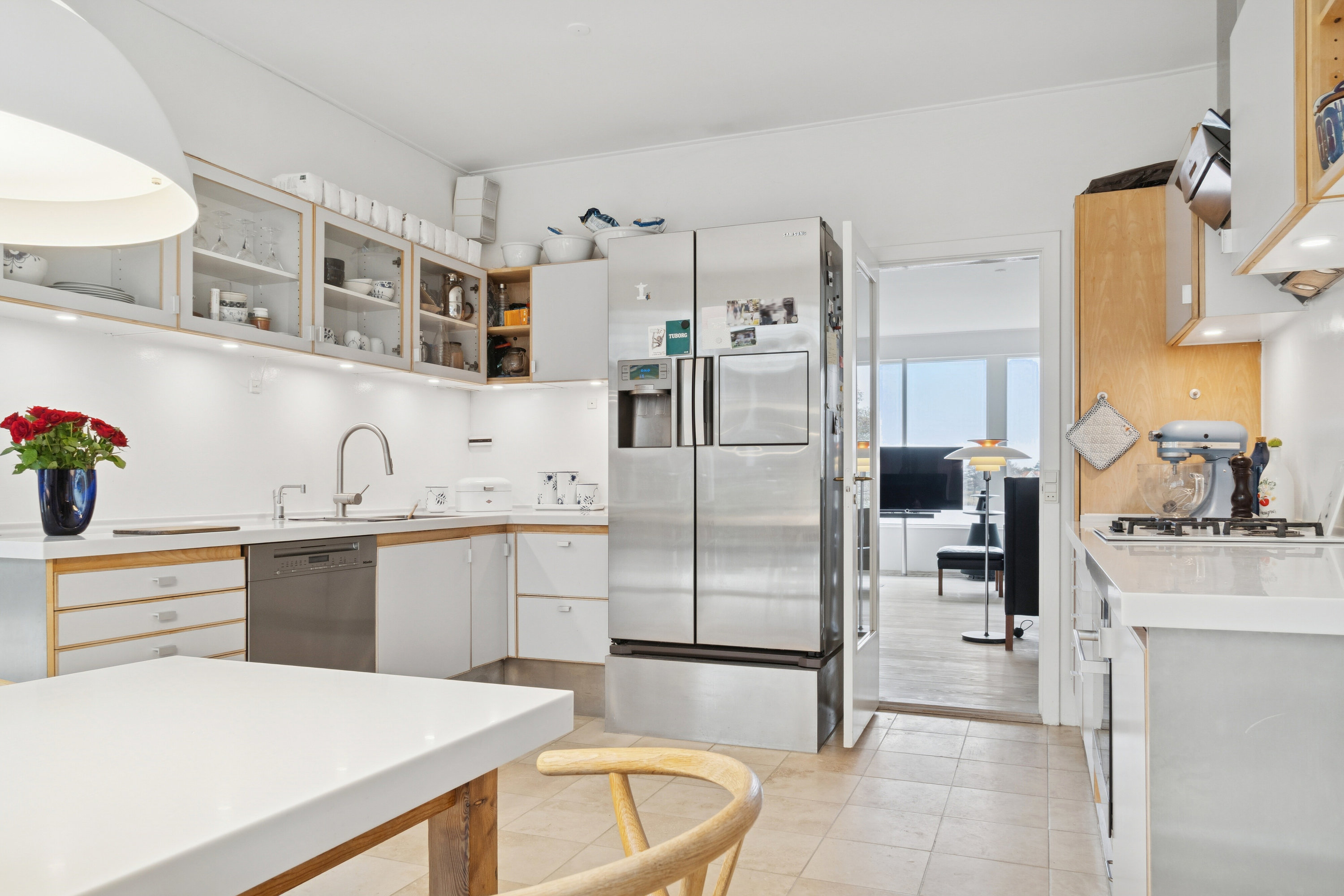 Fremhævet køkken billede i fuldskærmstilstand. Billede af Søvej 9, 3100 Hornbæk