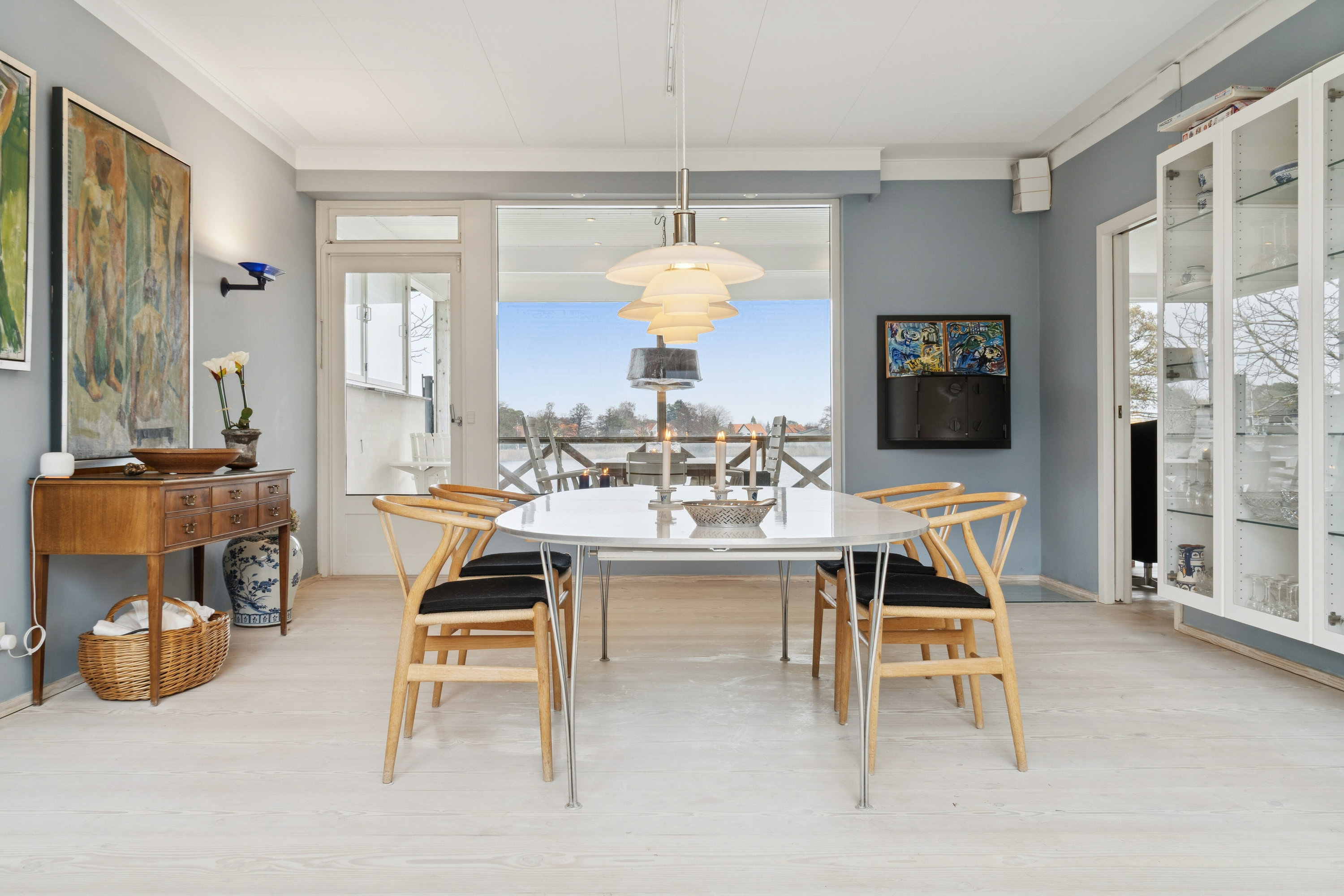 Fremhævet spisestue billede i fuldskærmstilstand. Billede af Søvej 9, 3100 Hornbæk