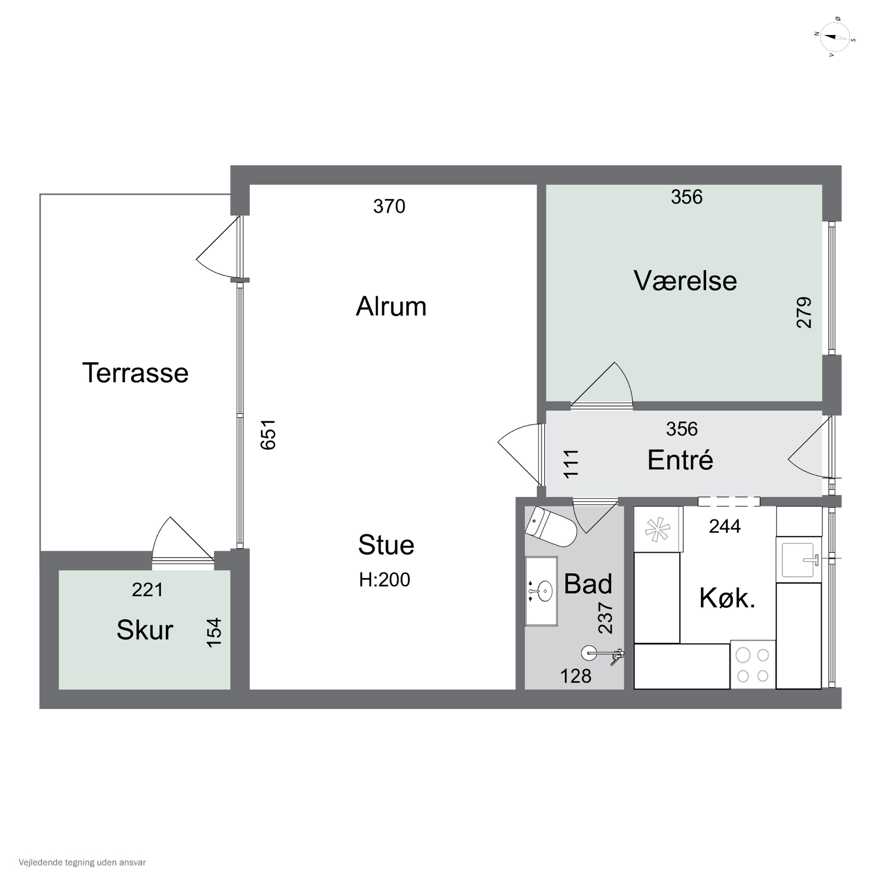 Plantegninger billede af Rosenhaven 7, 4470 Svebølle