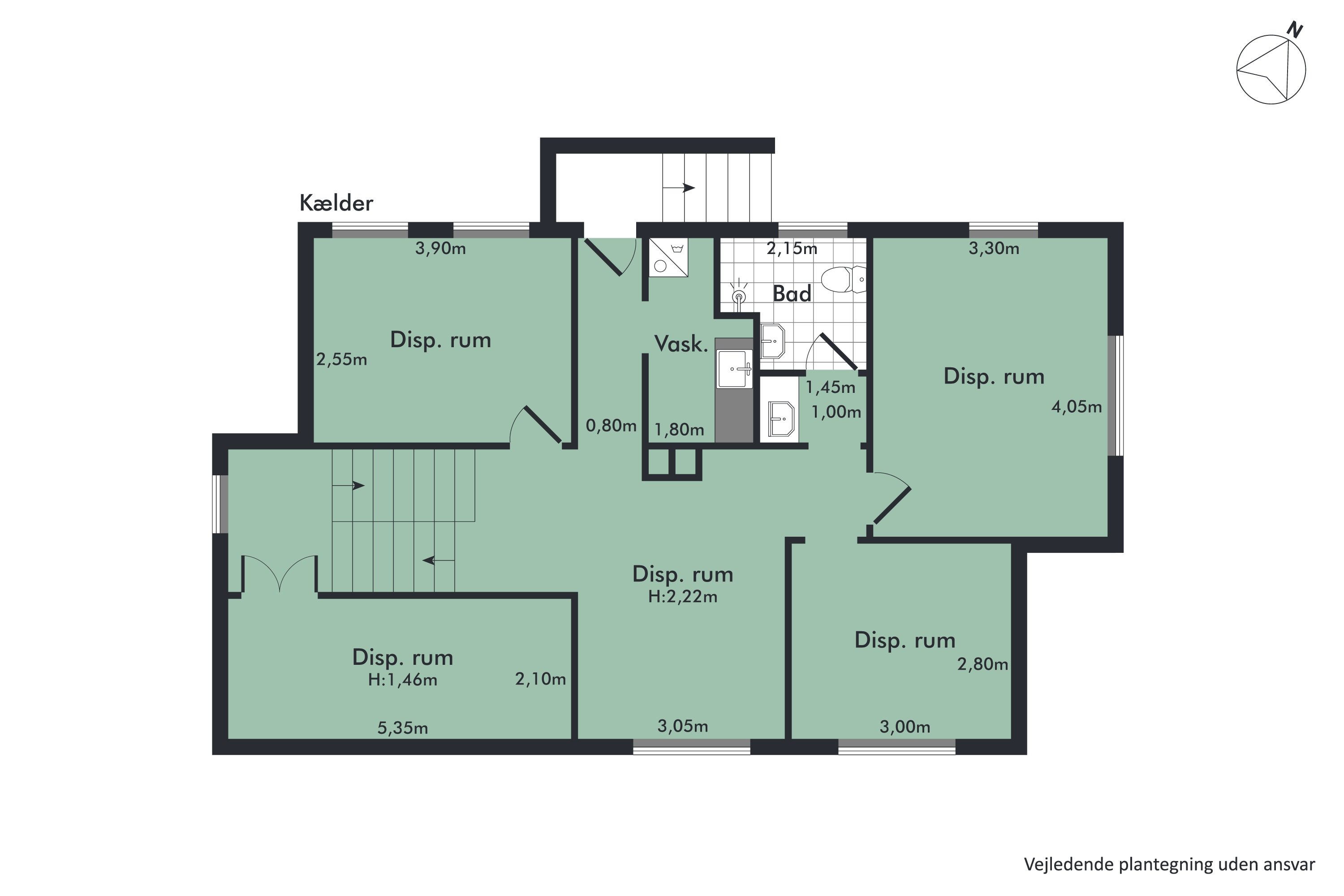 Plantegninger billede af Grundtvigsvej 1, Vejgaard , 9000 Aalborg