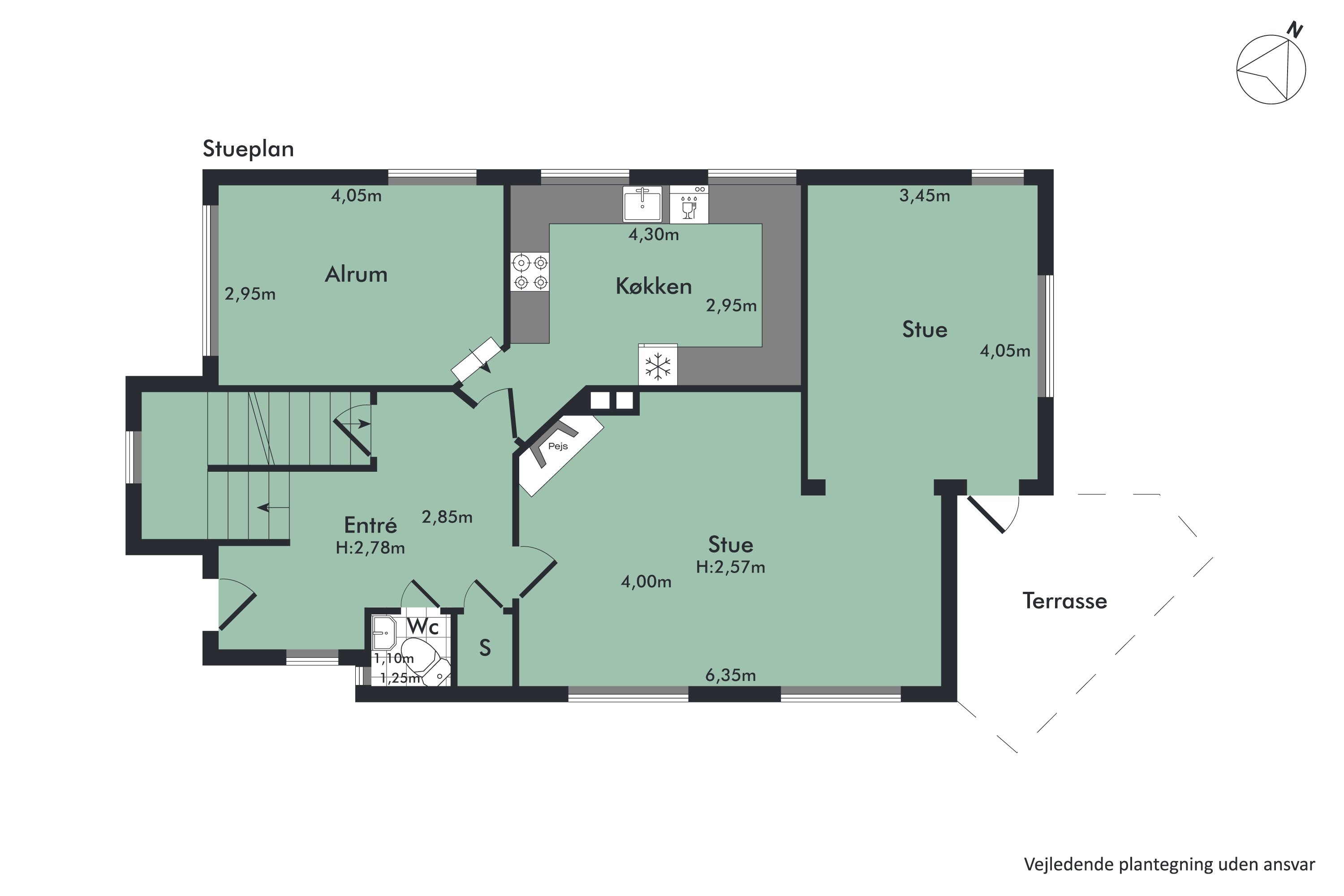 Plantegninger billede af Grundtvigsvej 1, Vejgaard , 9000 Aalborg