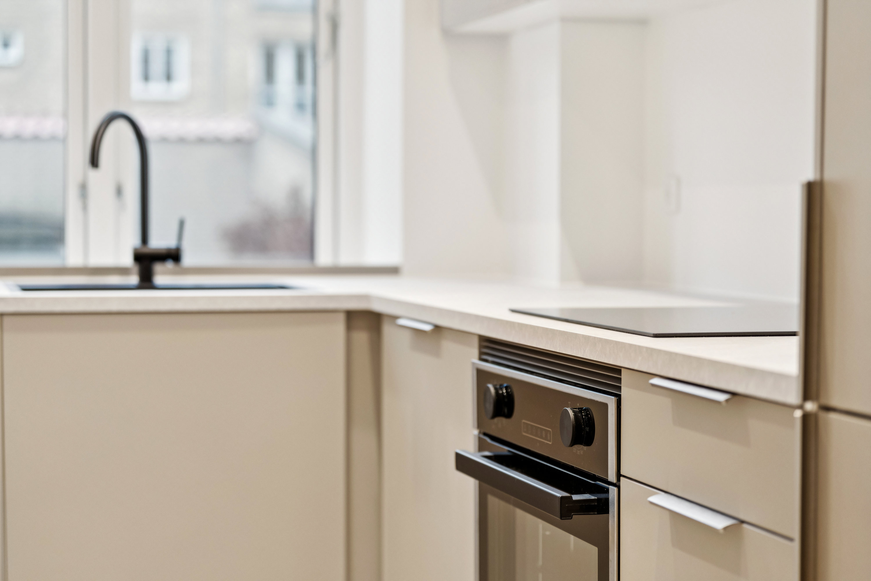 Fremhævet køkken billede i fuldskærmstilstand. Billede af Læsøgade 7, st.. th., 9000 Aalborg