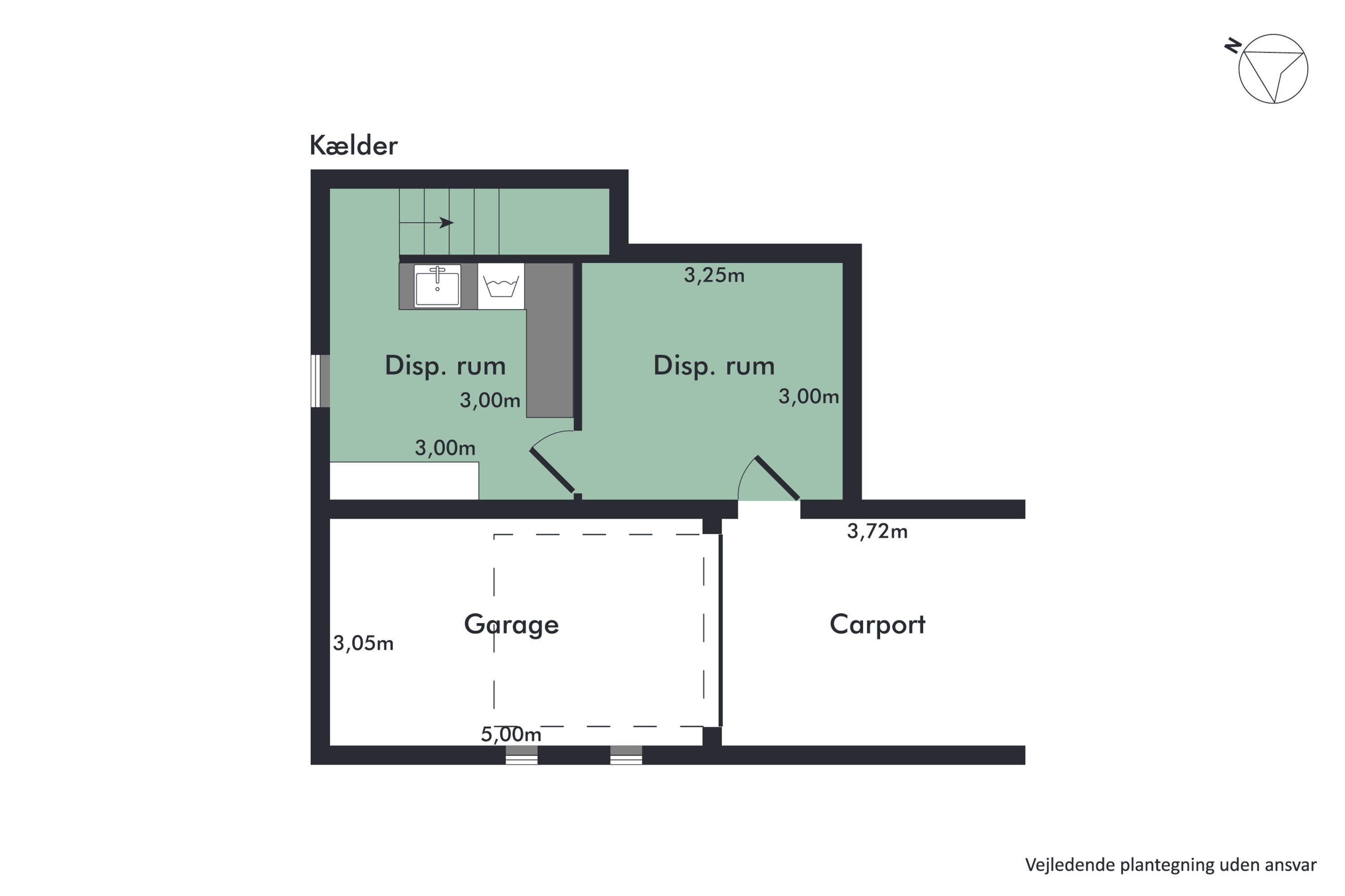 Plantegninger billede af Skolevej 16, 9400 Nørresundby