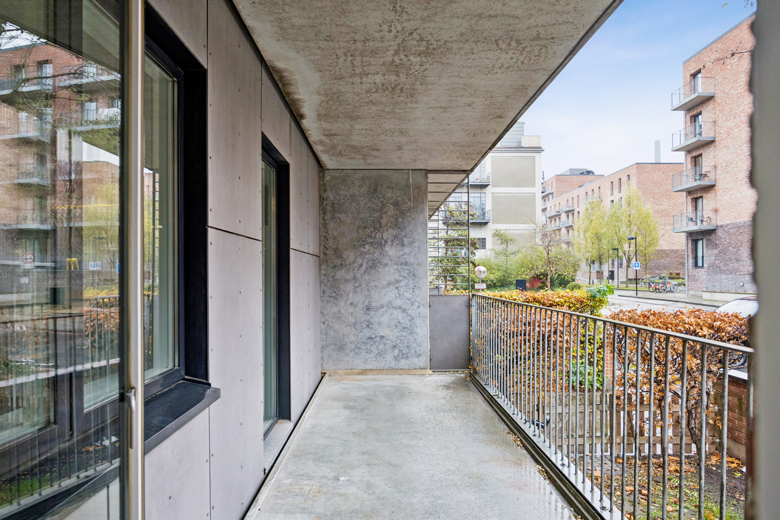 Miniaturebillede 1: altan. Billede af Nimbusparken 7, st.. 1., 2000 Frederiksberg