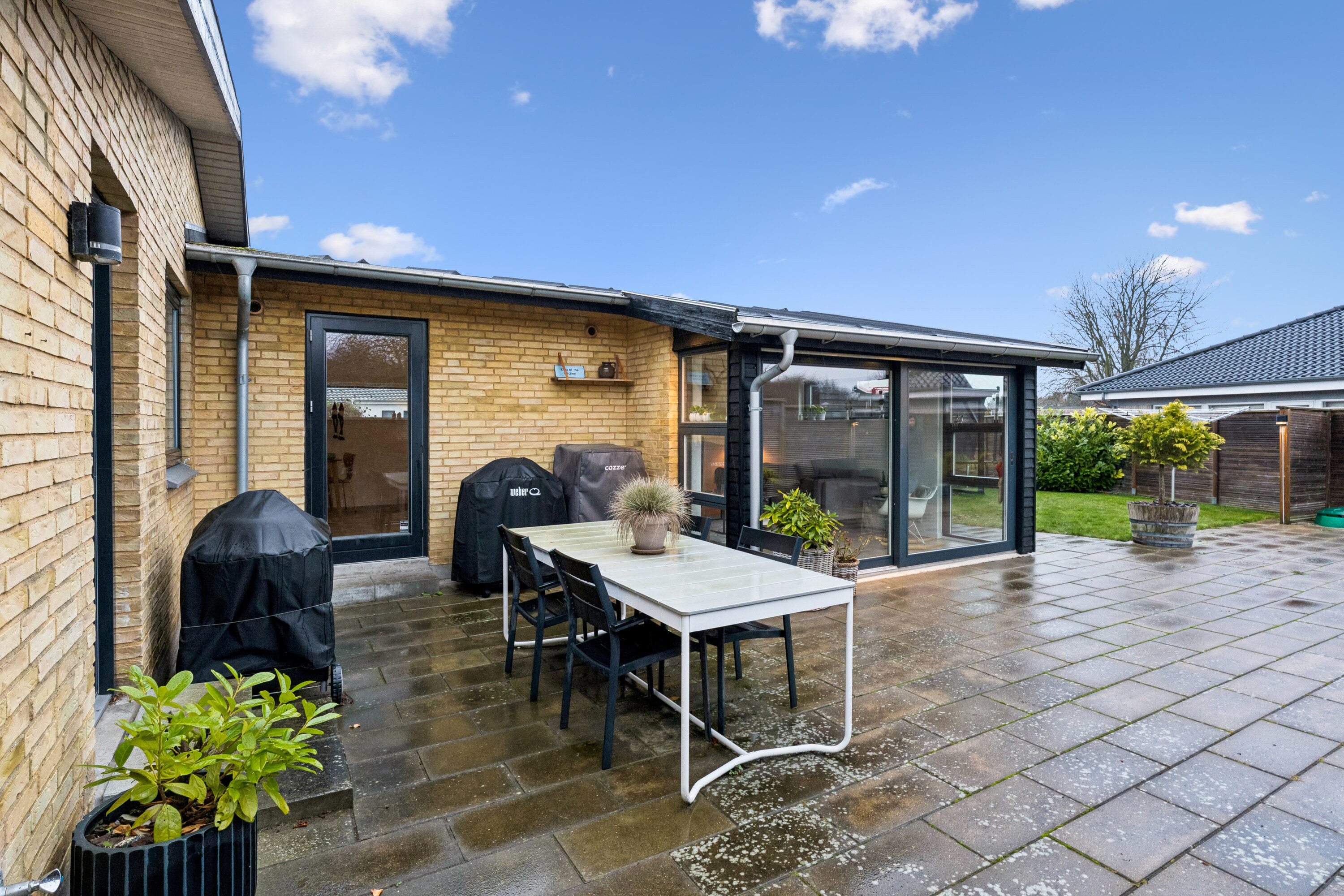 Fremhævet terrasse billede i fuldskærmstilstand. Billede af Guldborgvej 2, 9000 Aalborg