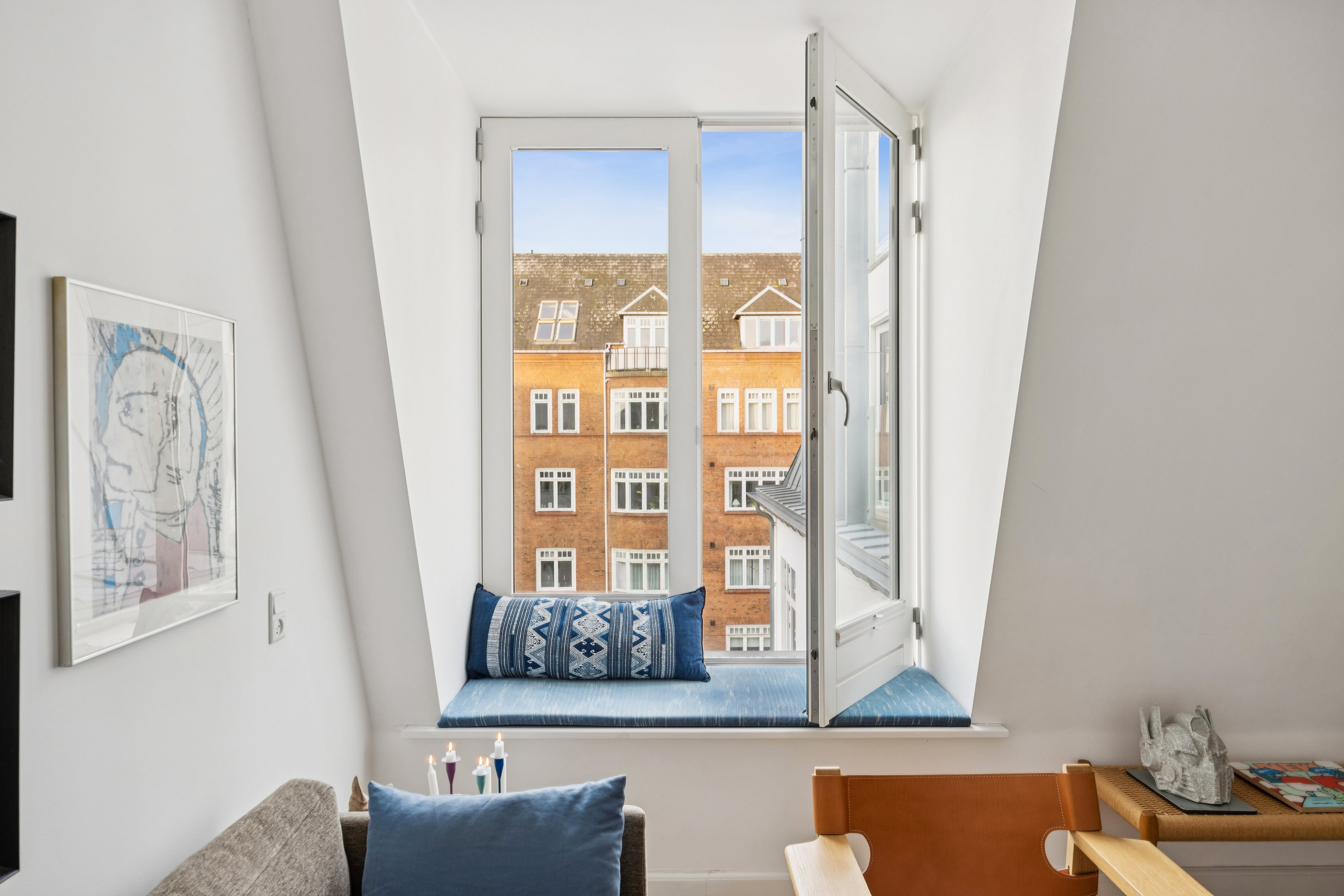 Fremhævet stue billede i fuldskærmstilstand. Billede af Danasvej 5, 3. 2., 1910 Frederiksberg C