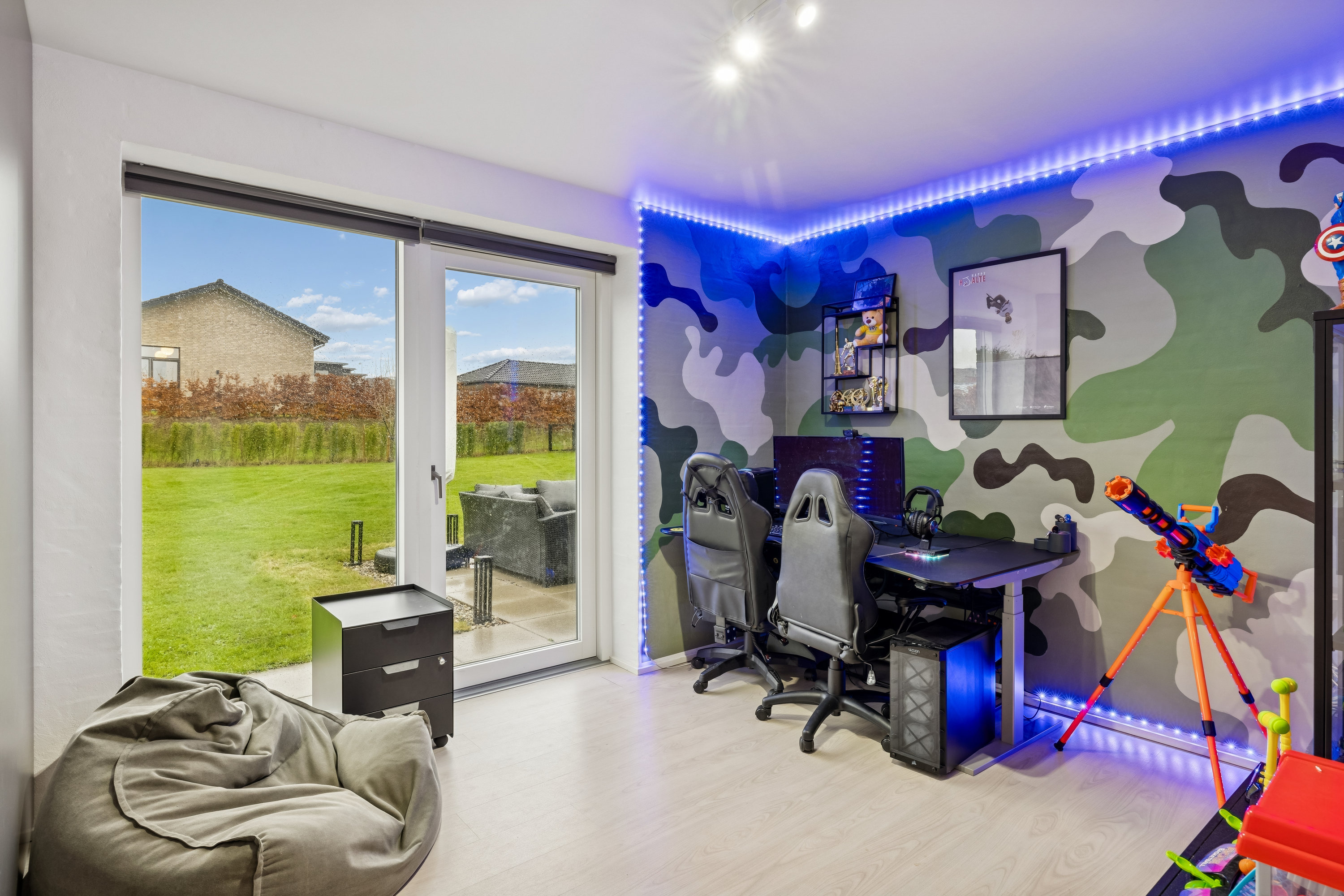 Fremhævet værelse billede i fuldskærmstilstand. Billede af Ladegårdsparken 96, 8410 Rønde