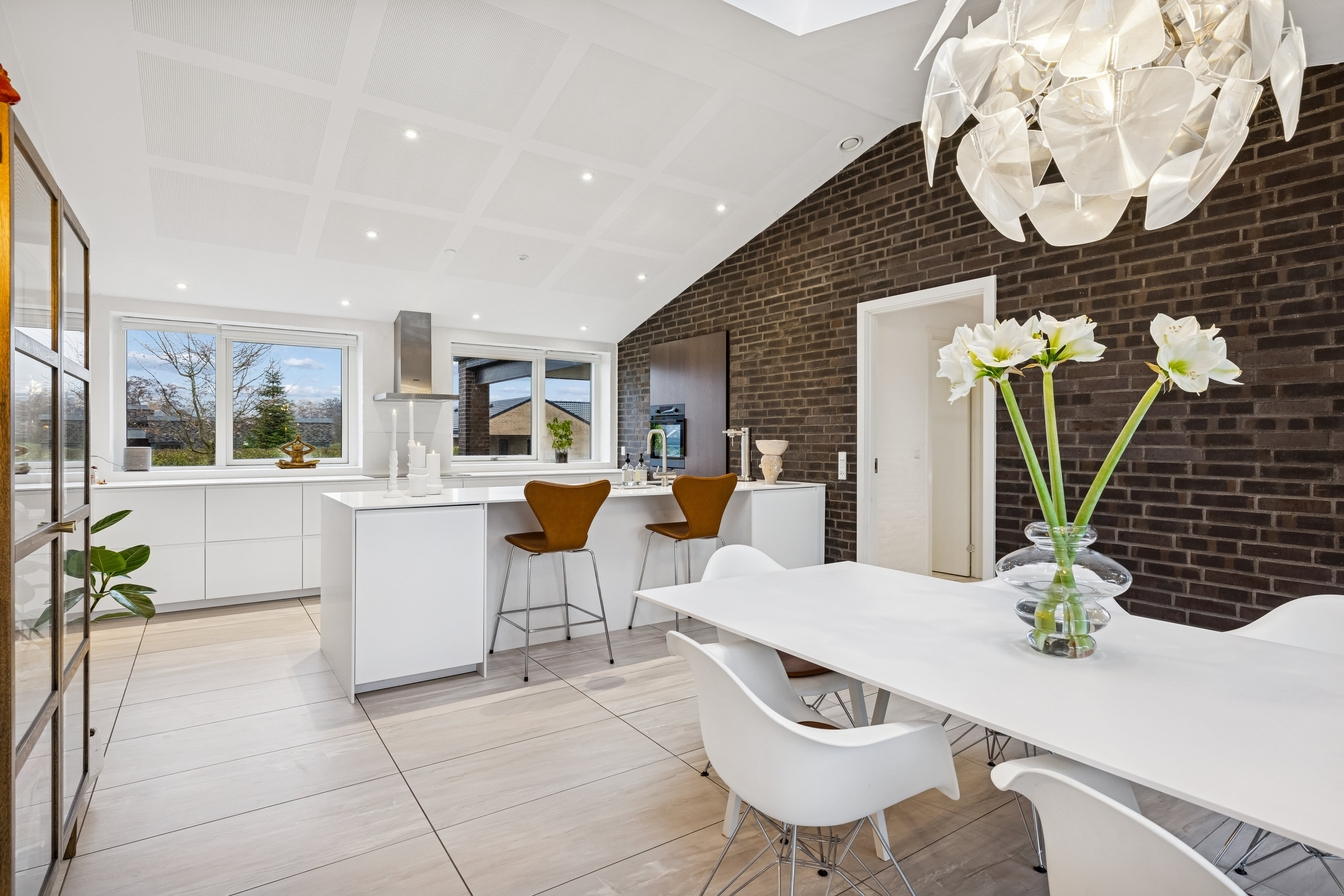 Fremhævet stue billede i fuldskærmstilstand. Billede af Ladegårdsparken 96, 8410 Rønde