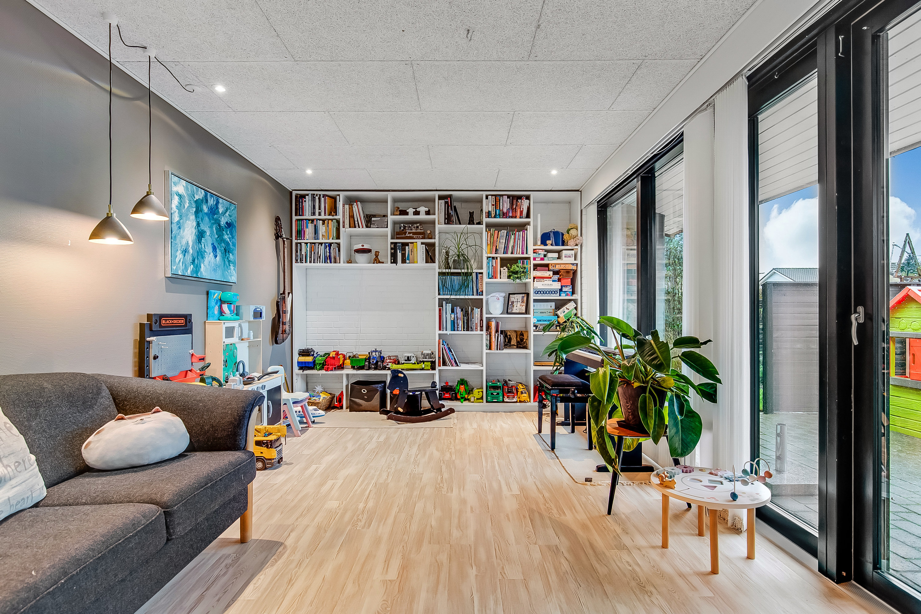 Fremhævet andet billede i fuldskærmstilstand. Billede af Skolevej 25, Ølholm, 7160 Tørring